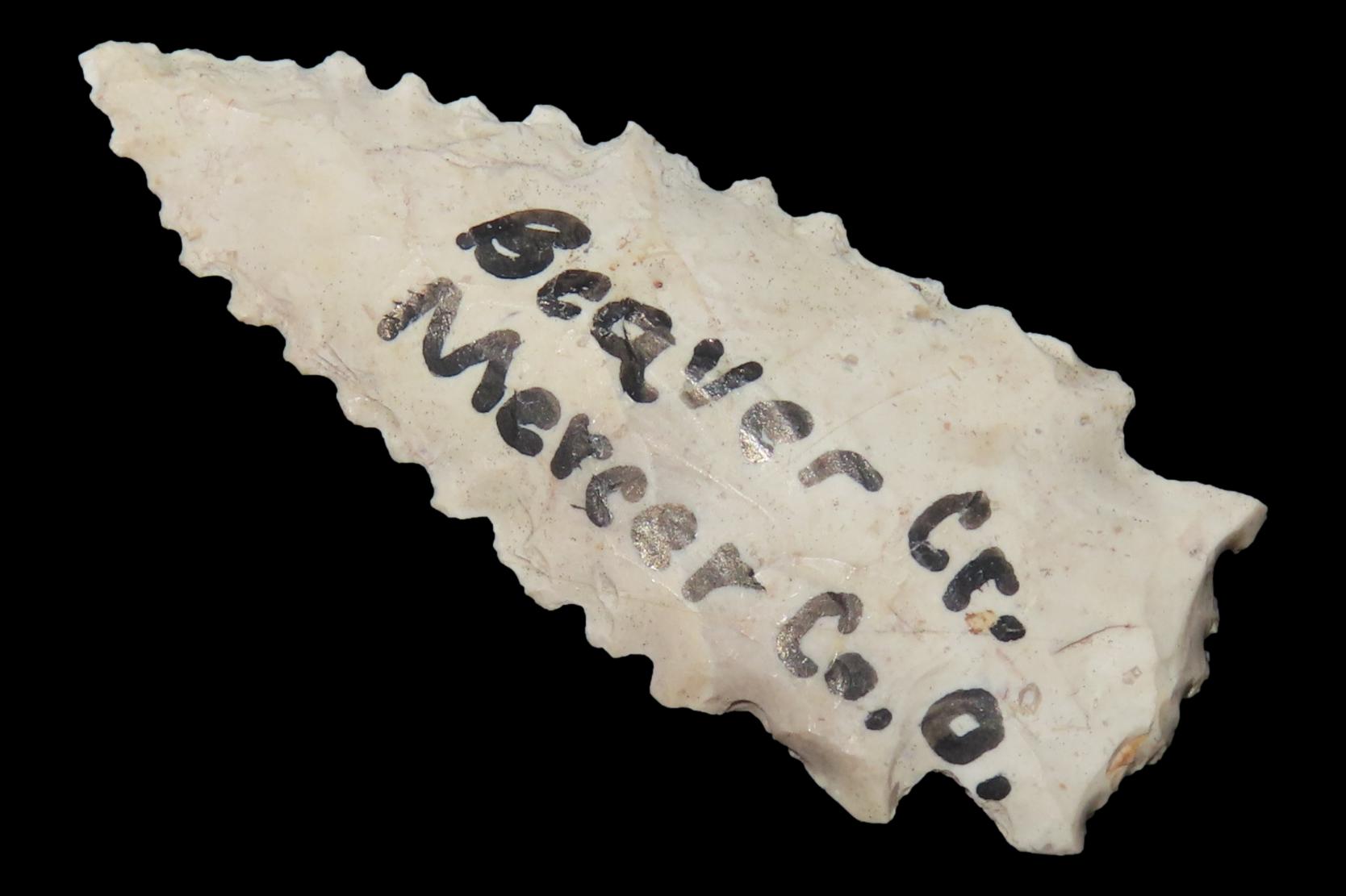 1 7/8" Archaic Point, Mercer Co., Ohio
