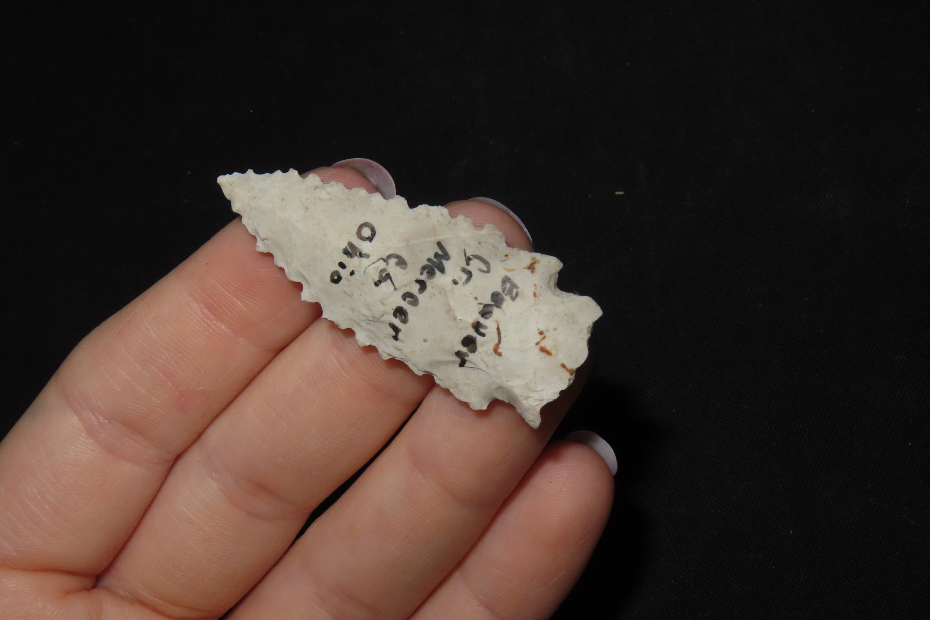 1 7/8" Archaic Point, Mercer Co., Ohio