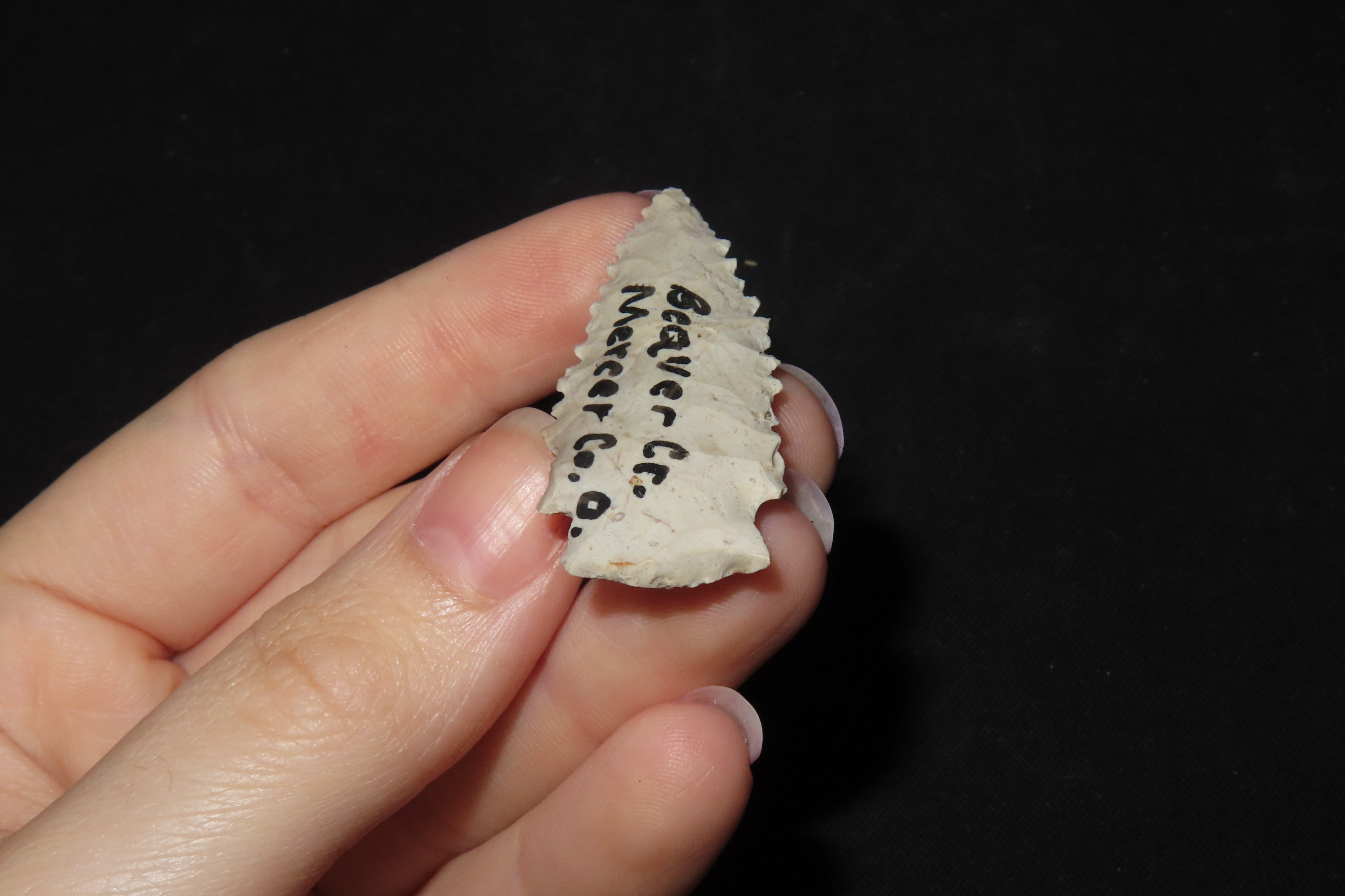 1 7/8" Archaic Point, Mercer Co., Ohio