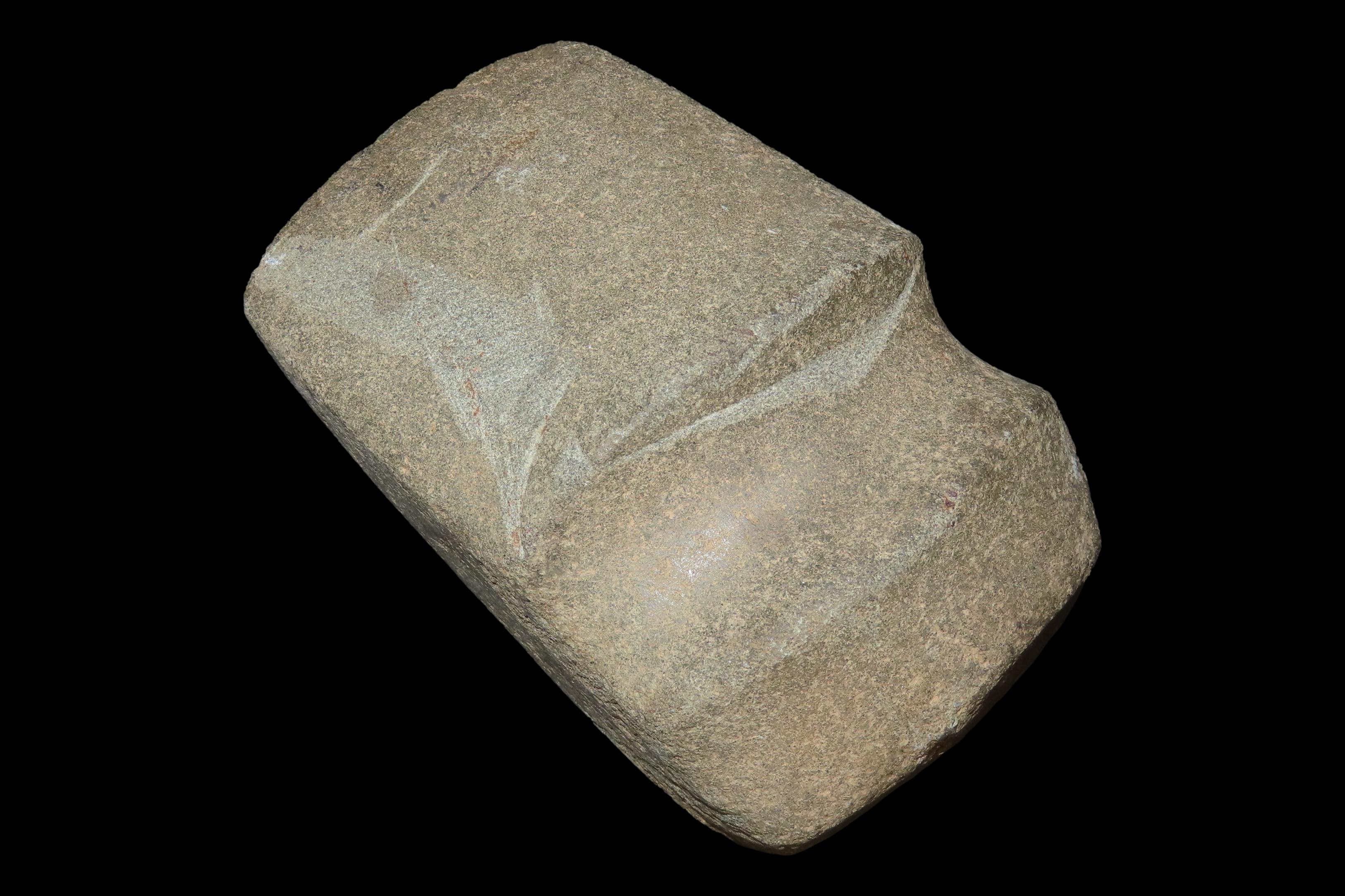 4 7/8" Three Quarter Grooved Axe, Motley & Leithoff COA, Macon Co., Missouri