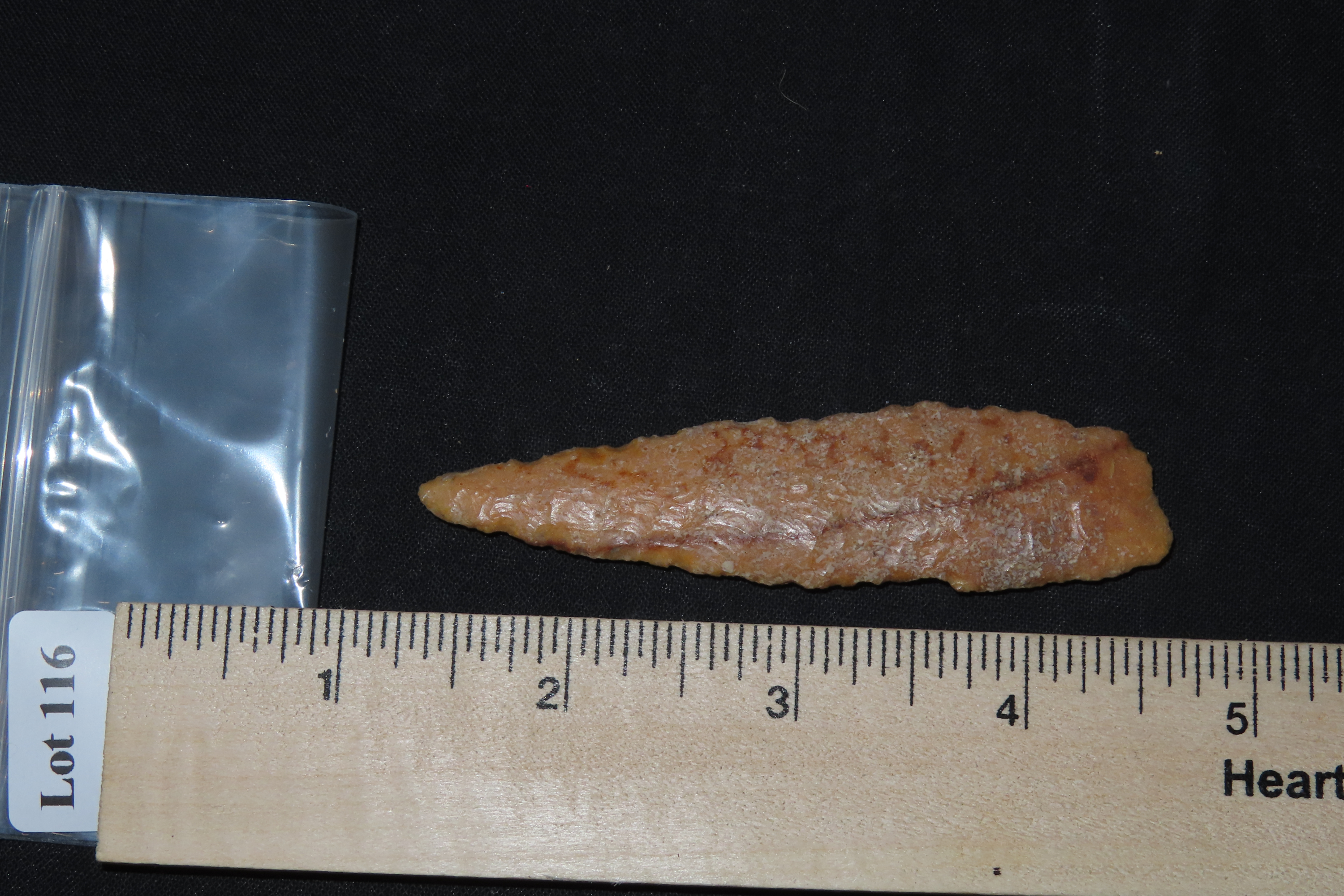 3 3/8" Agate Basin, Lee Co., Iowa