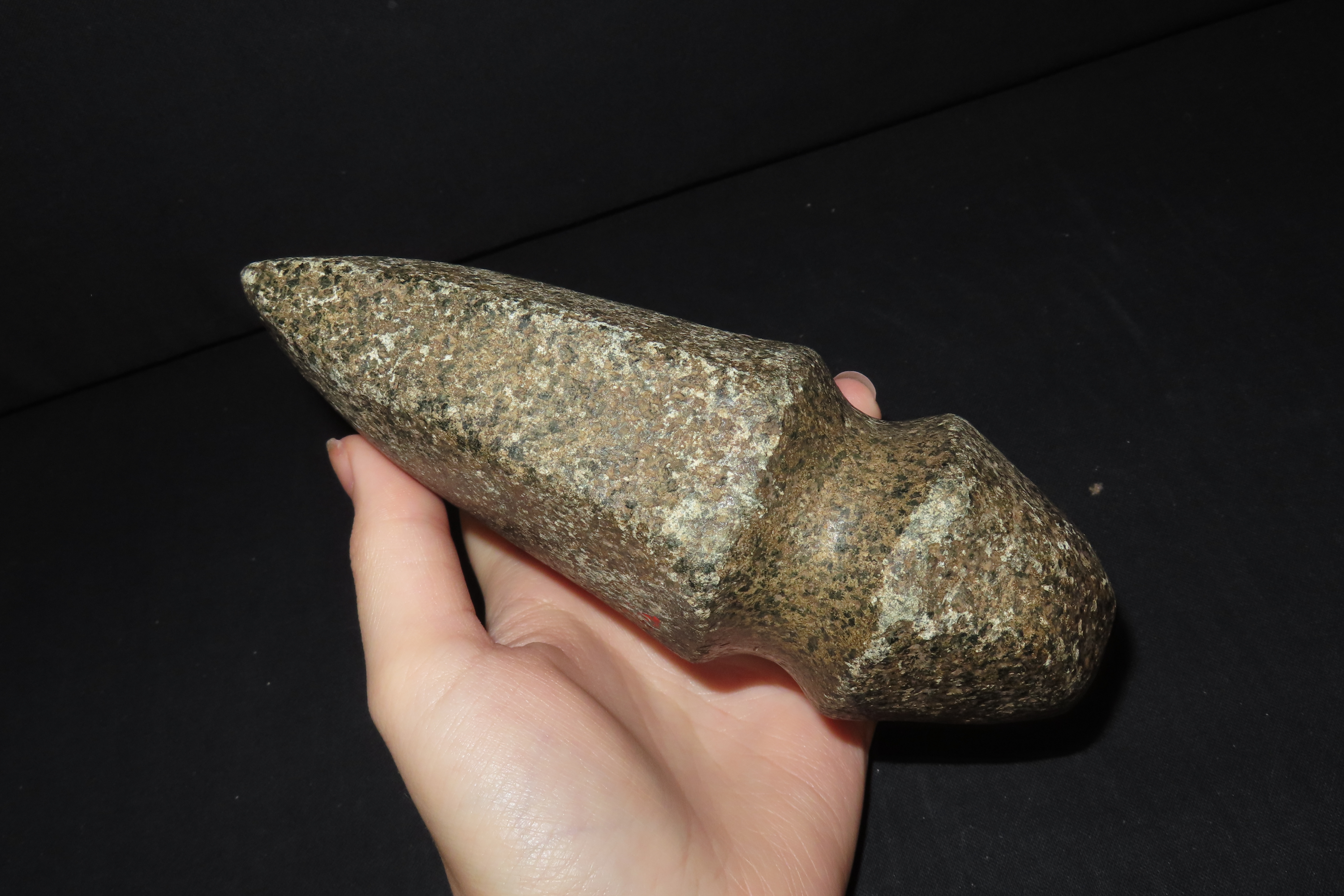 6 3/8" Three Quarter Grooved Axe, Motley & Leithoff COA, Pike Co., Missouri