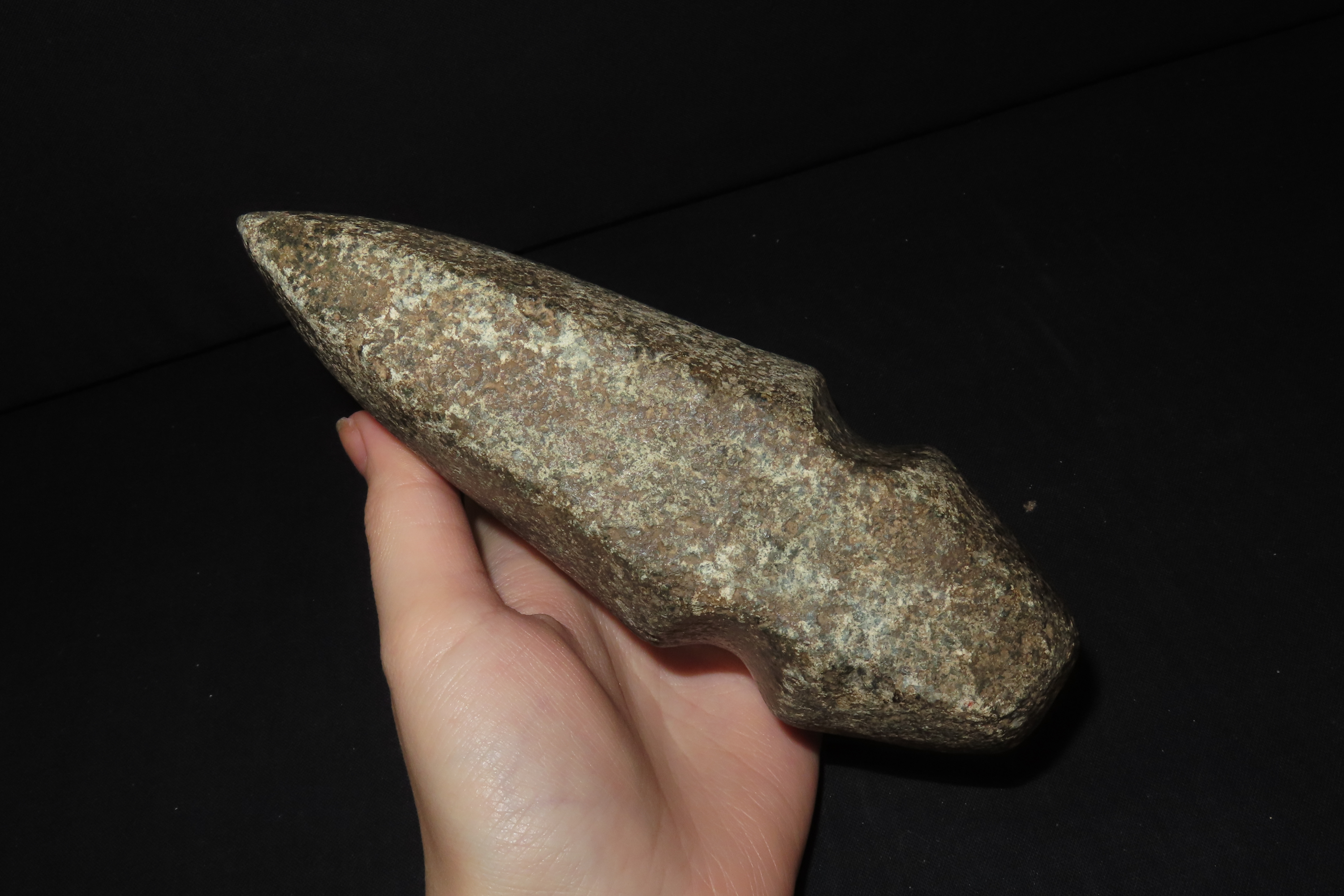 6 3/8" Three Quarter Grooved Axe, Motley & Leithoff COA, Pike Co., Missouri