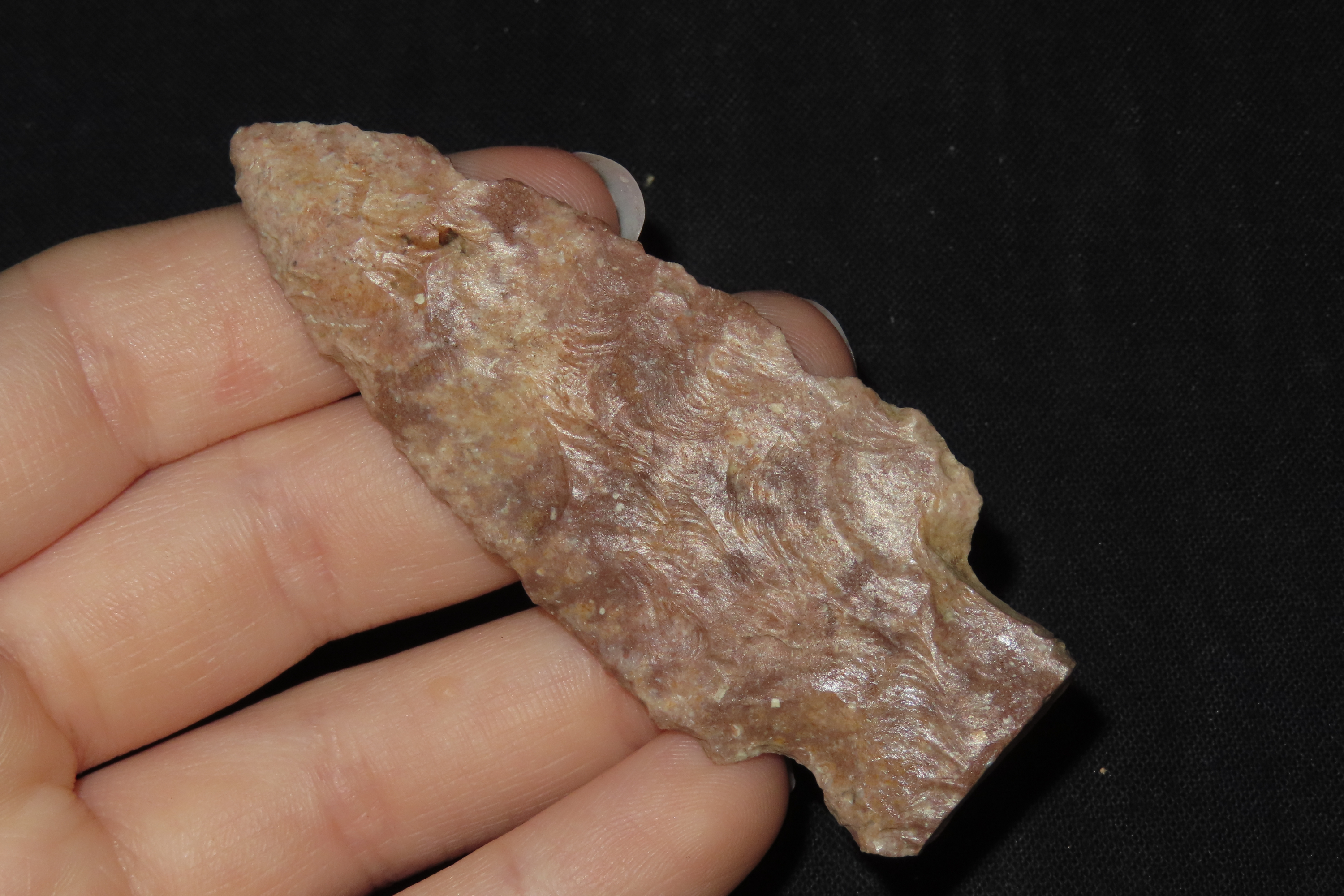 2 7/8" Square Stem Point, Clark Co., Illinois