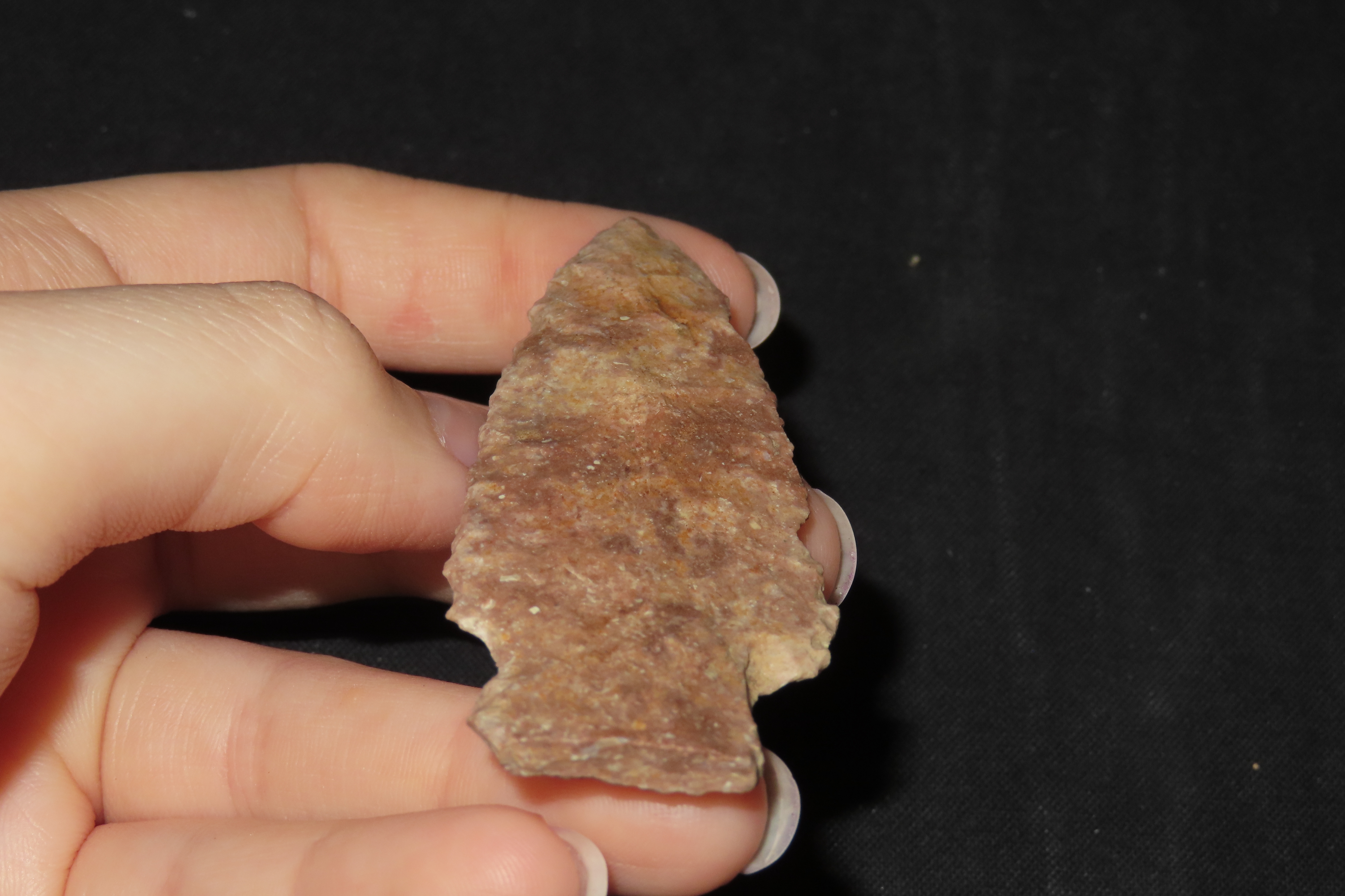 2 7/8" Square Stem Point, Clark Co., Illinois