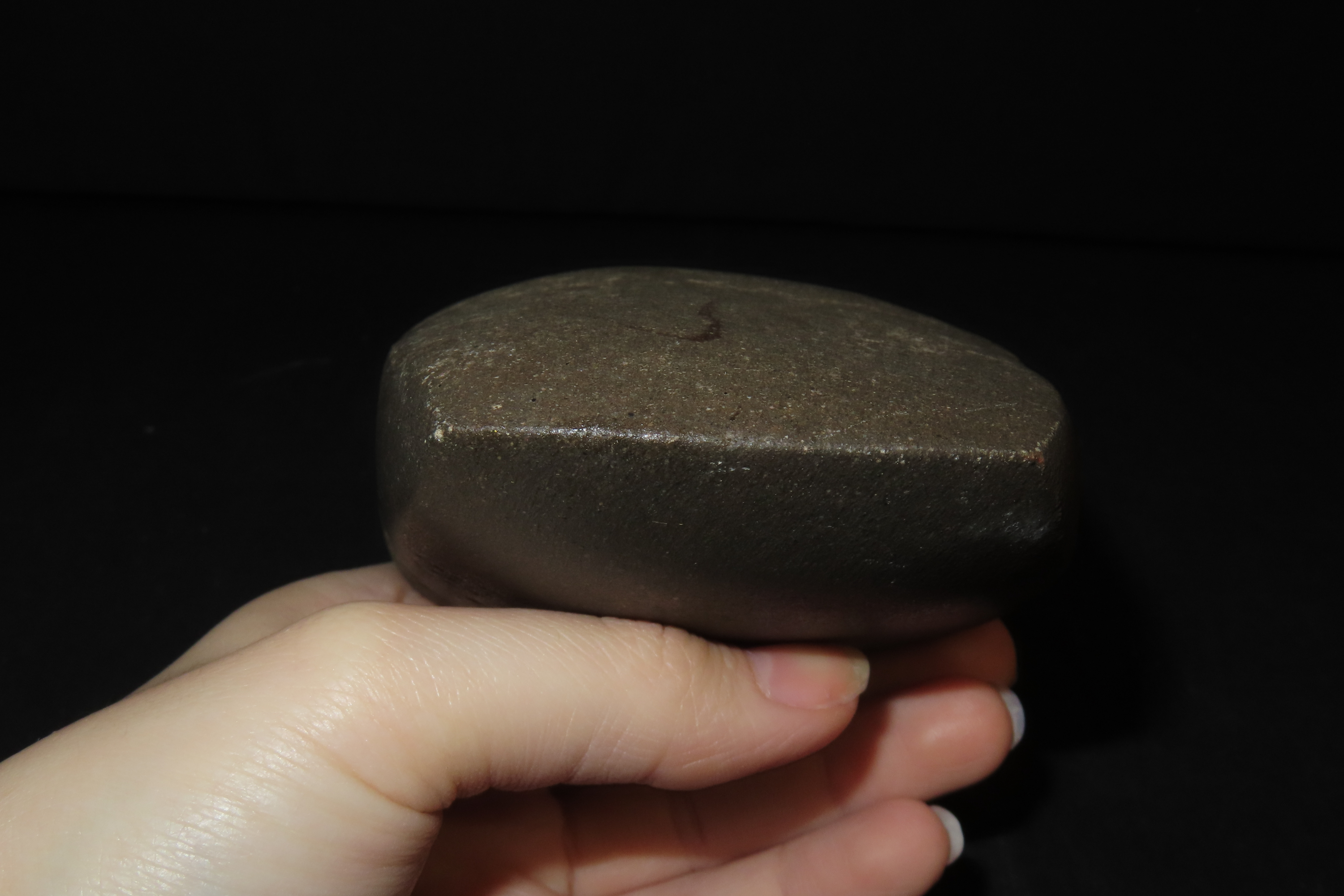 5 5/8" Three Quarter Grooved Axe, Motley & Leithoff COA, Schuyler Co., Illinois