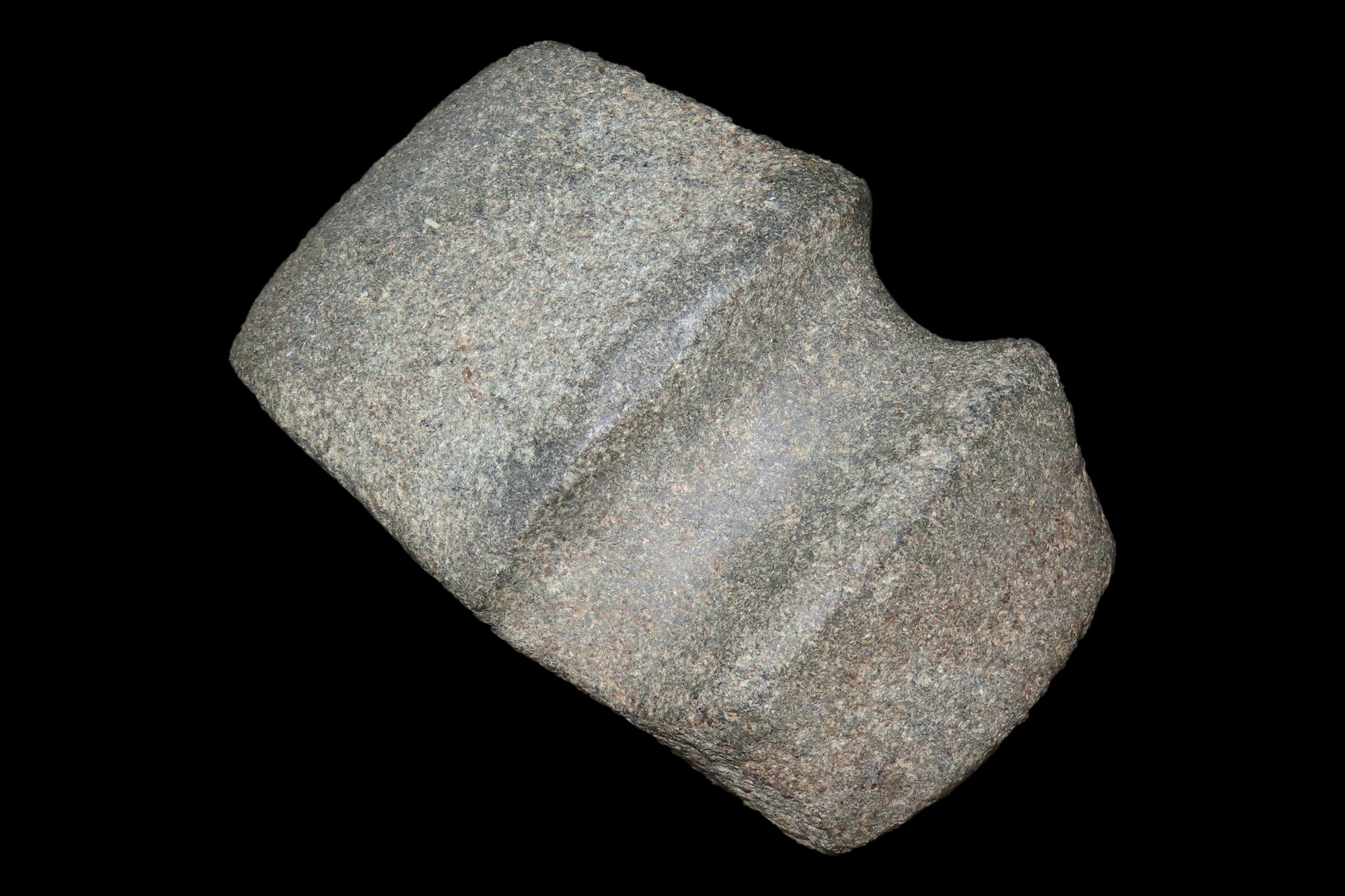 4 5/8" Three Quarter Grooved Axe, Motley & Leithoff COA, Brown Co., Illinois