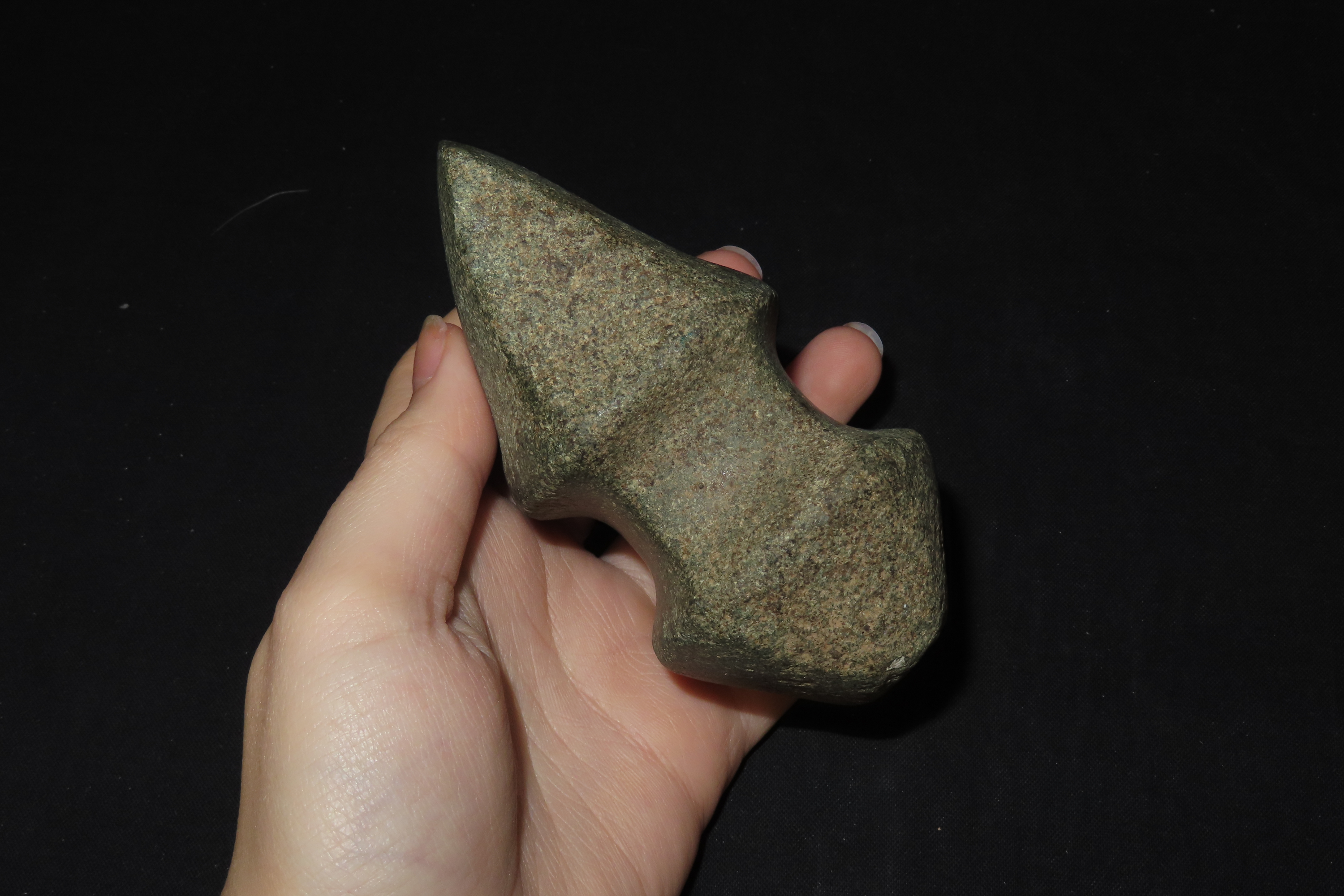 4 5/8" Three Quarter Grooved Axe, Motley & Leithoff COA, Brown Co., Illinois