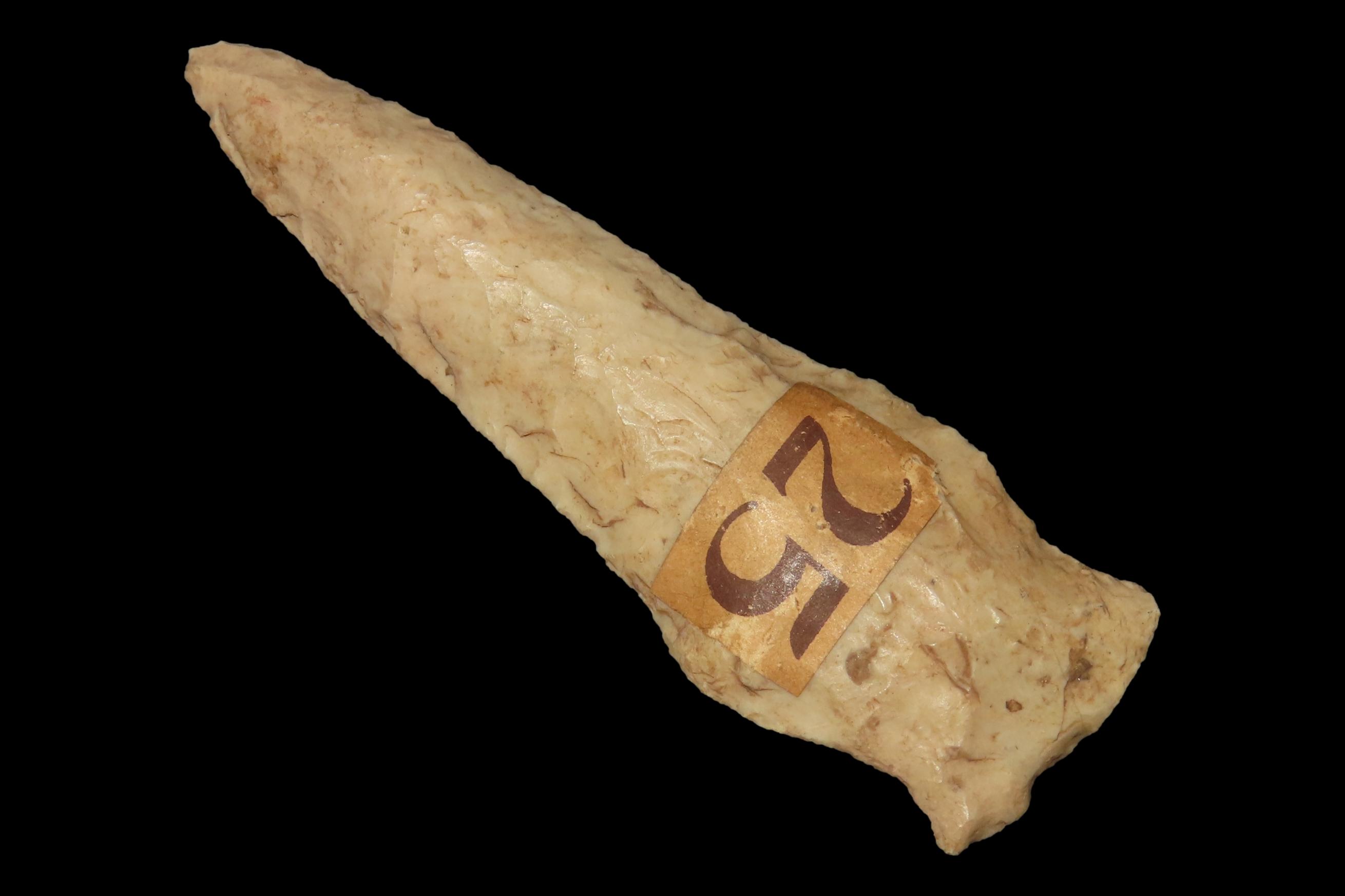 3 3/8" Archaic Point, Found in Iowa