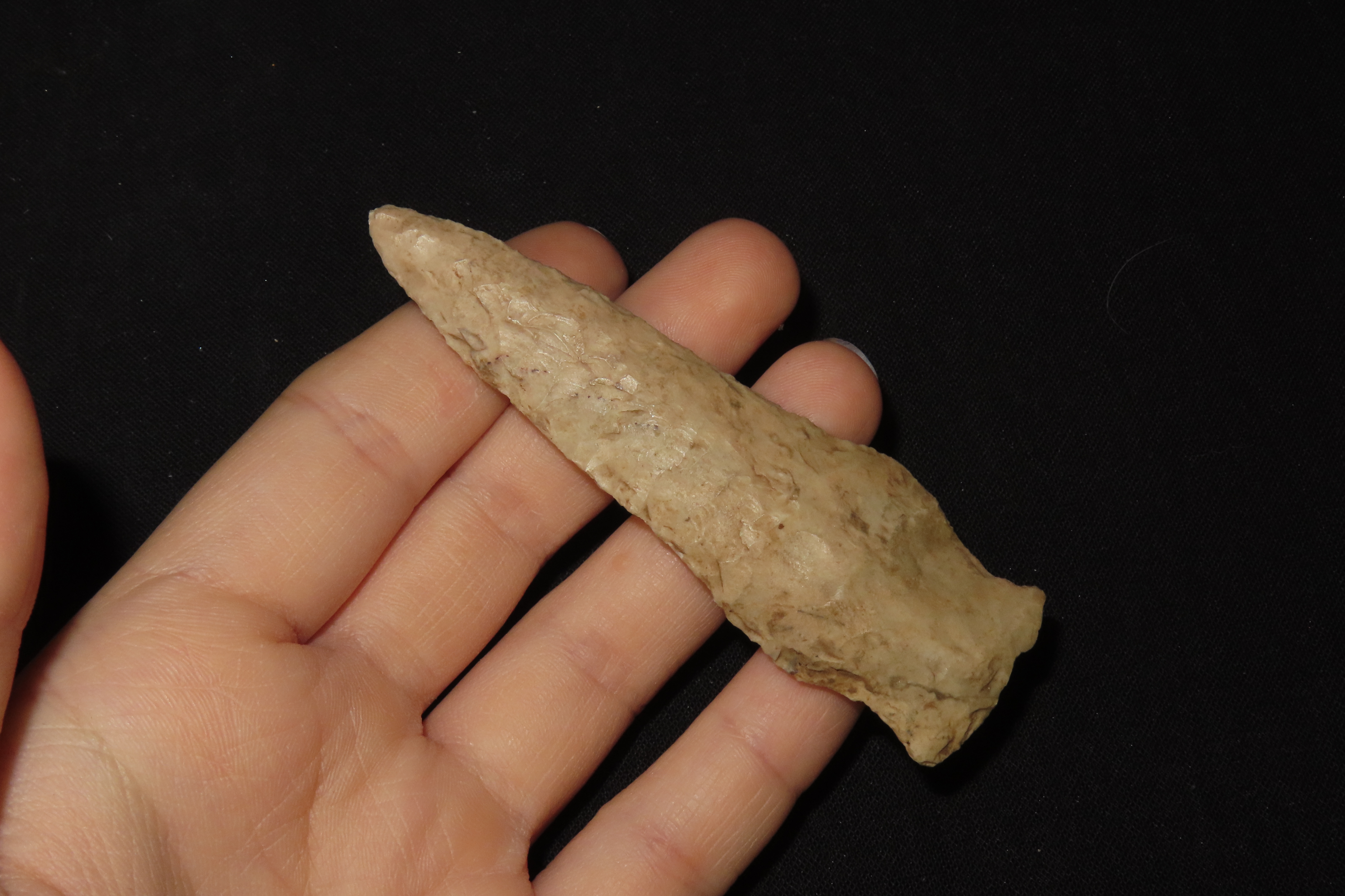 3 3/8" Archaic Point, Found in Iowa