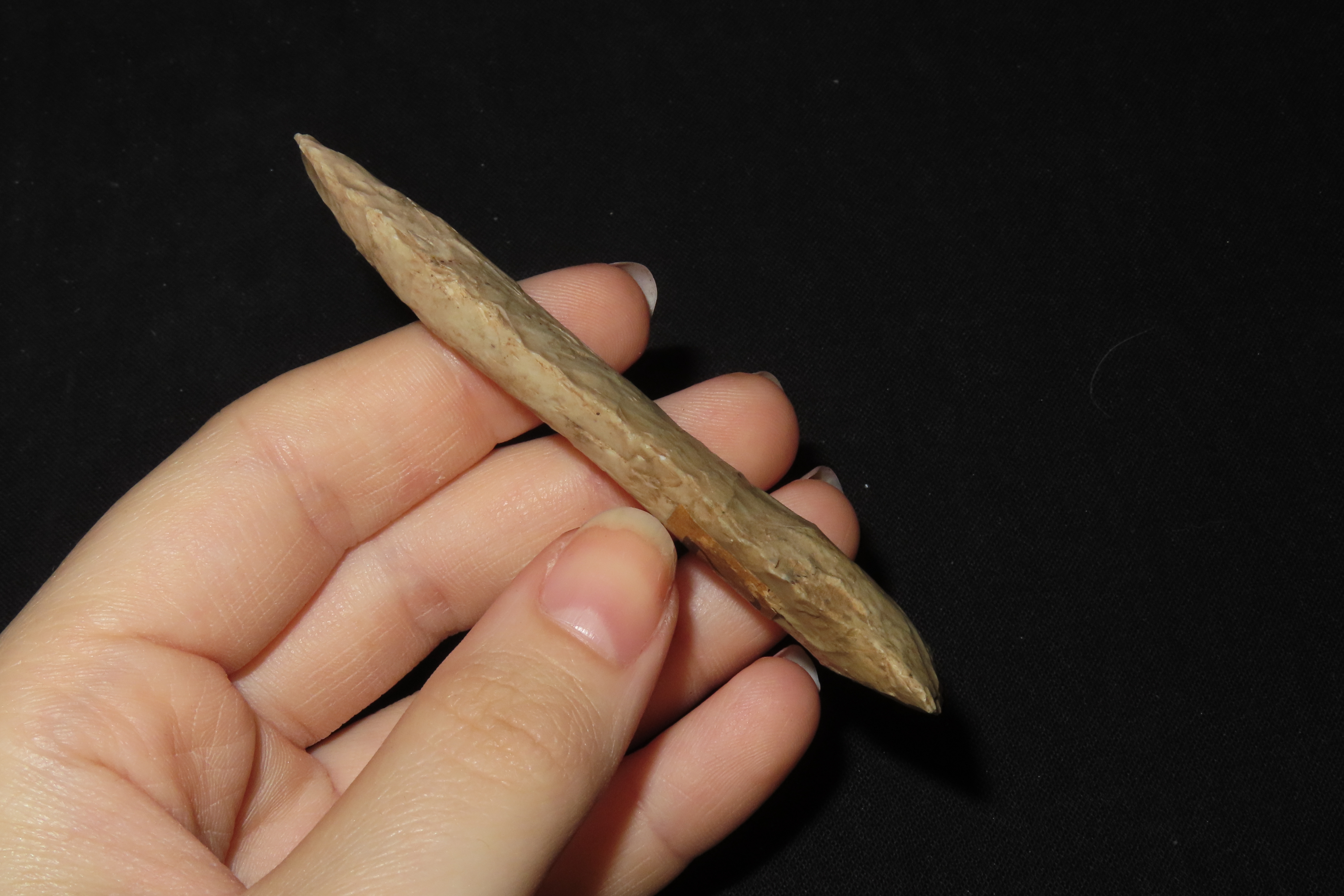 3 3/8" Archaic Point, Found in Iowa