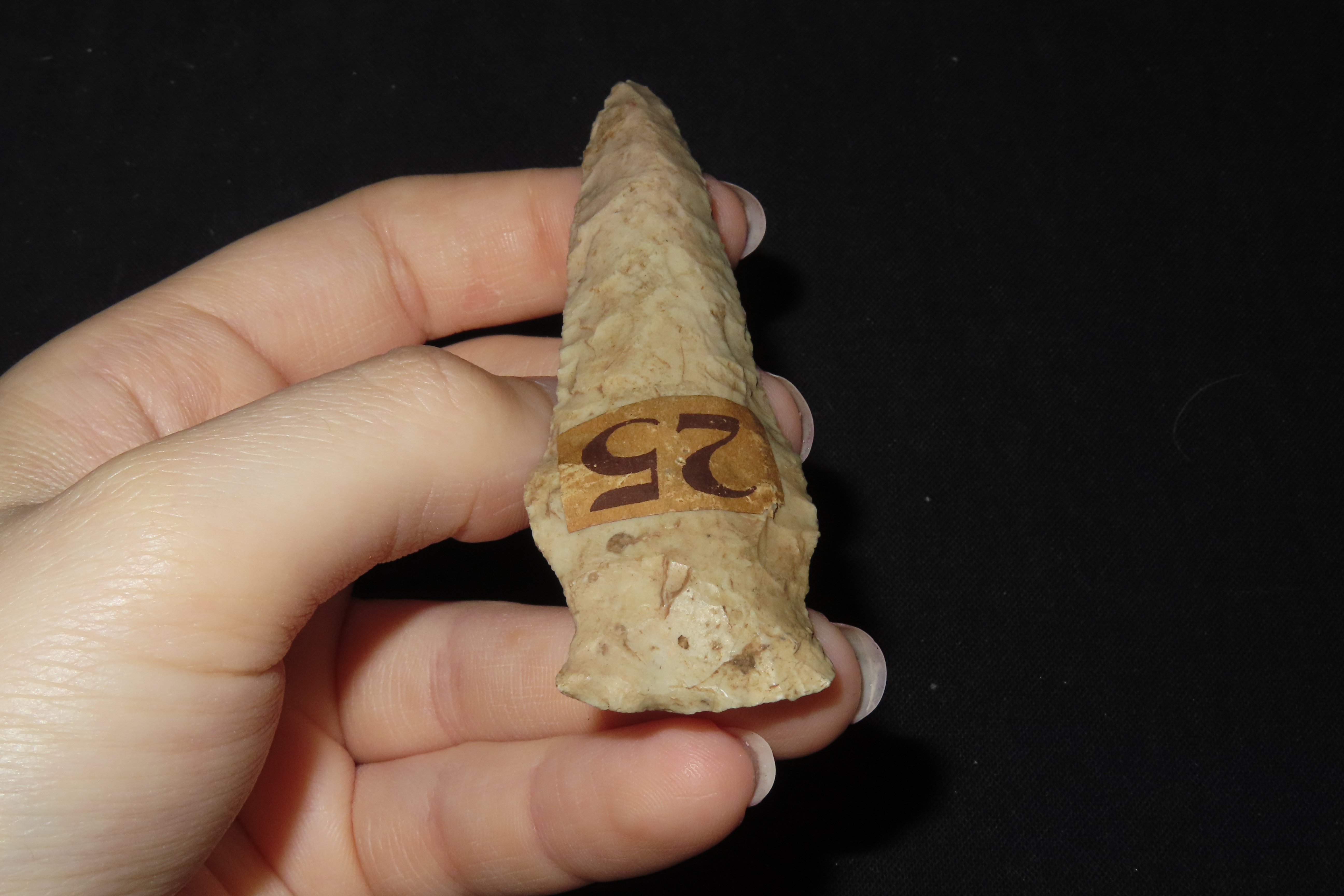 3 3/8" Archaic Point, Found in Iowa