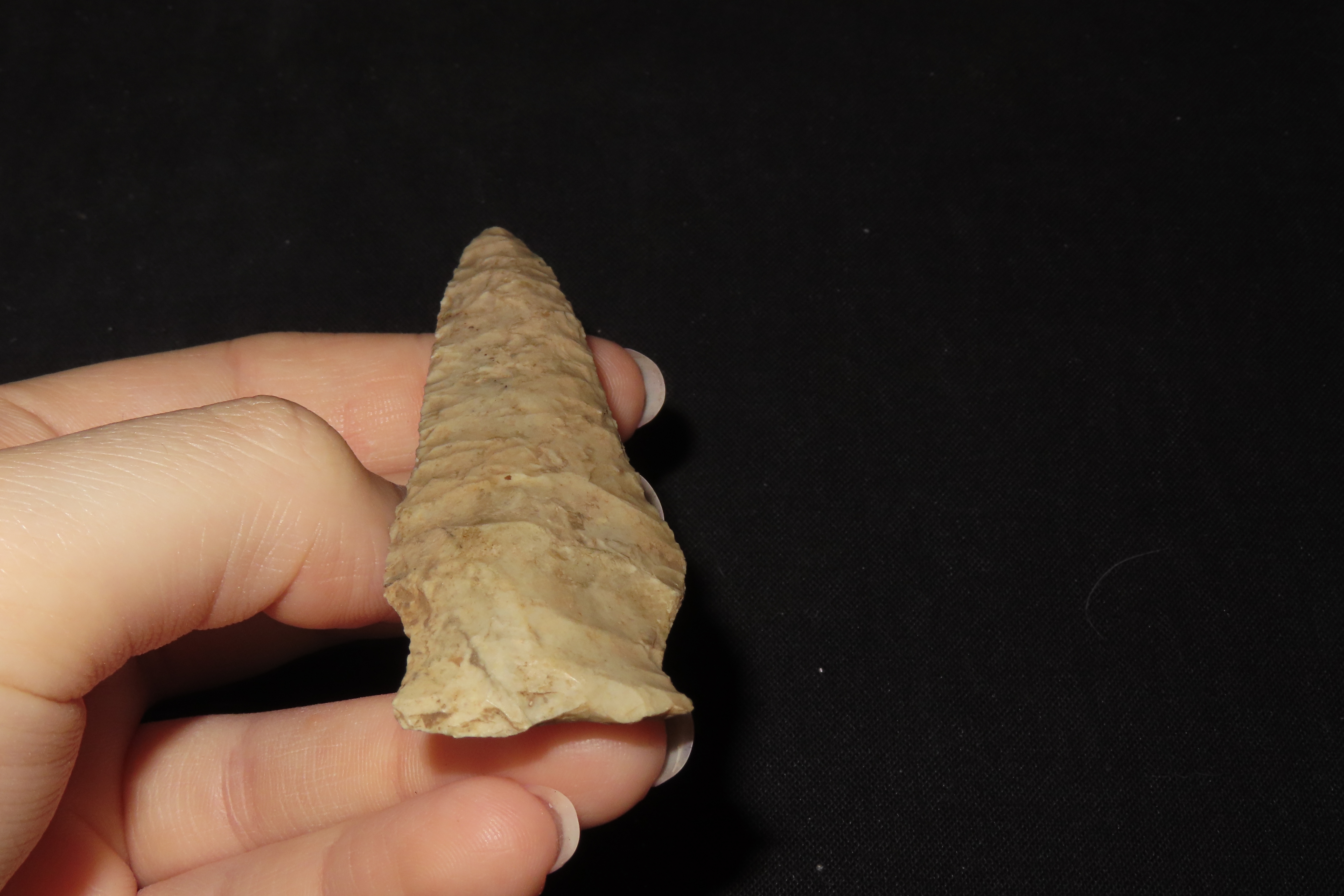 3 3/8" Archaic Point, Found in Iowa