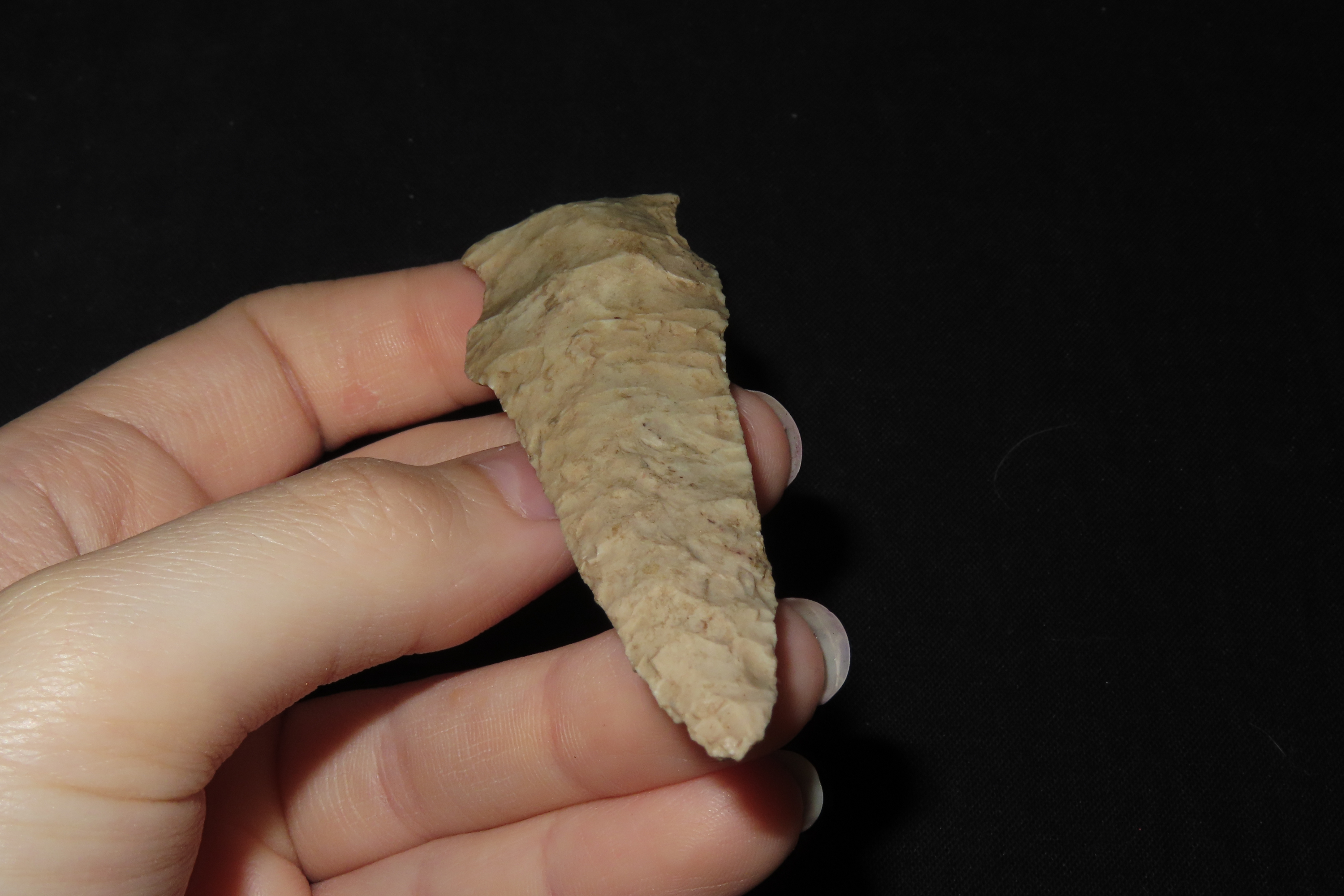 3 3/8" Archaic Point, Found in Iowa