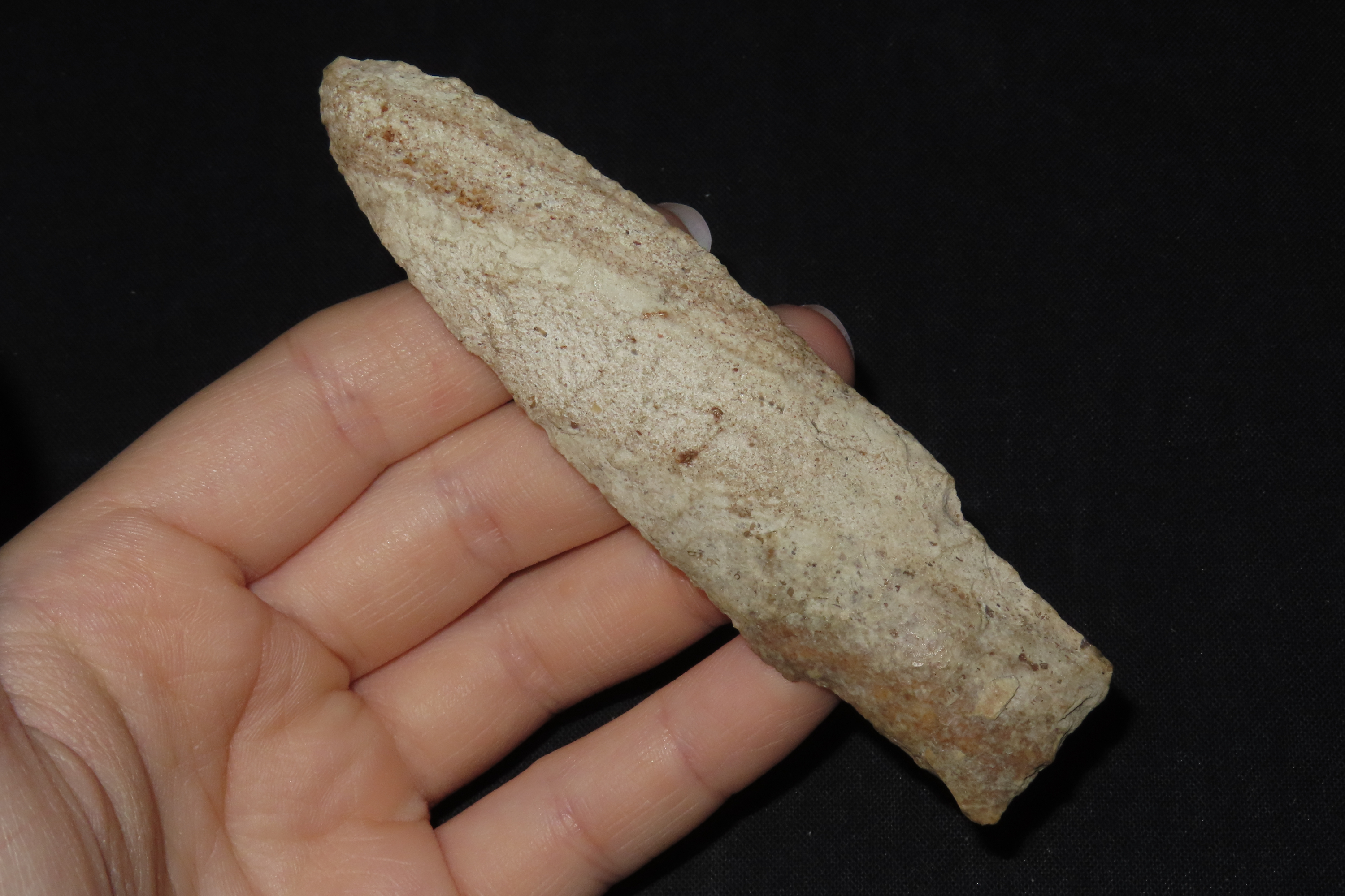 4 1/8" Square Stem Point, Jasper Co., Iowa