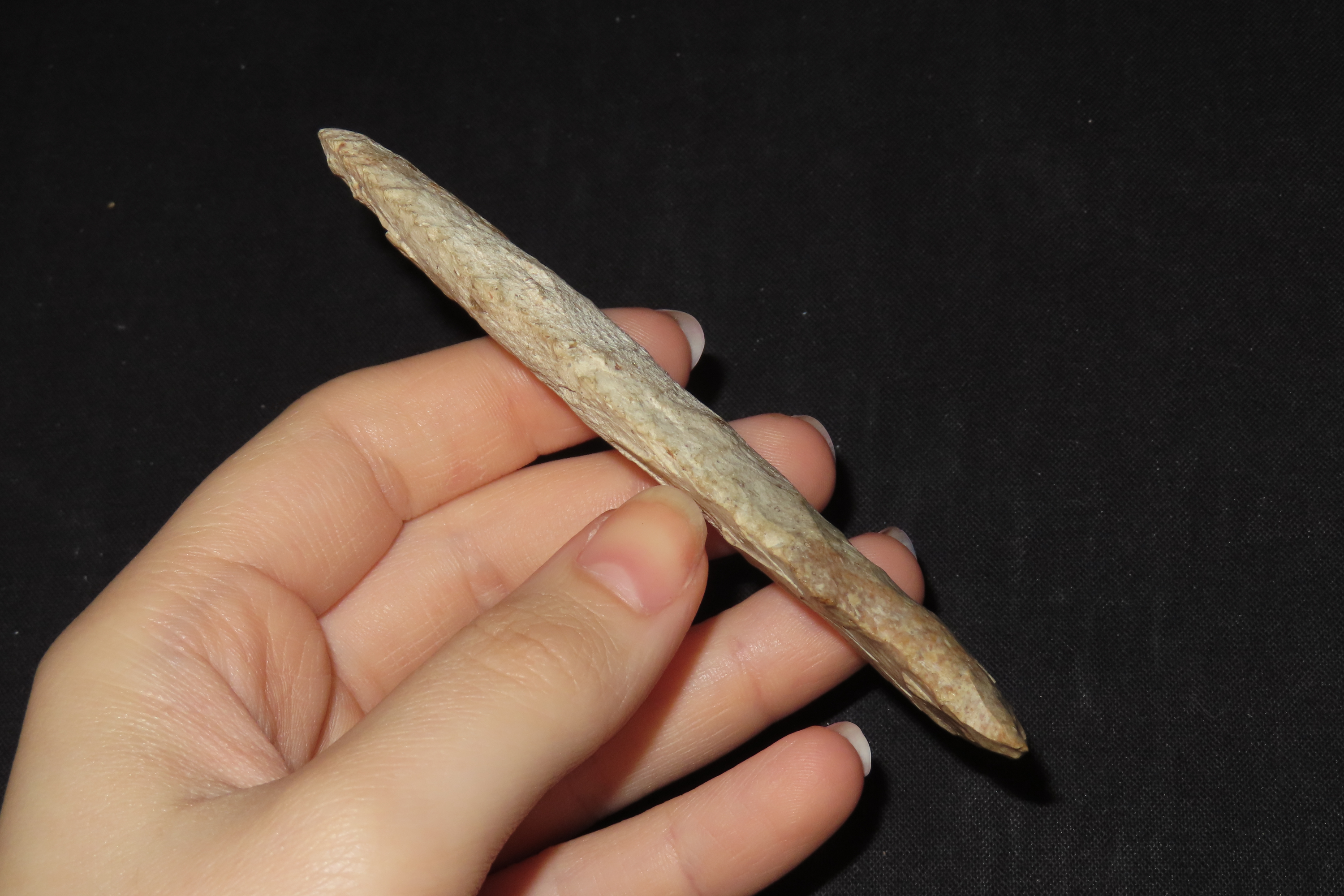 4 1/8" Square Stem Point, Jasper Co., Iowa