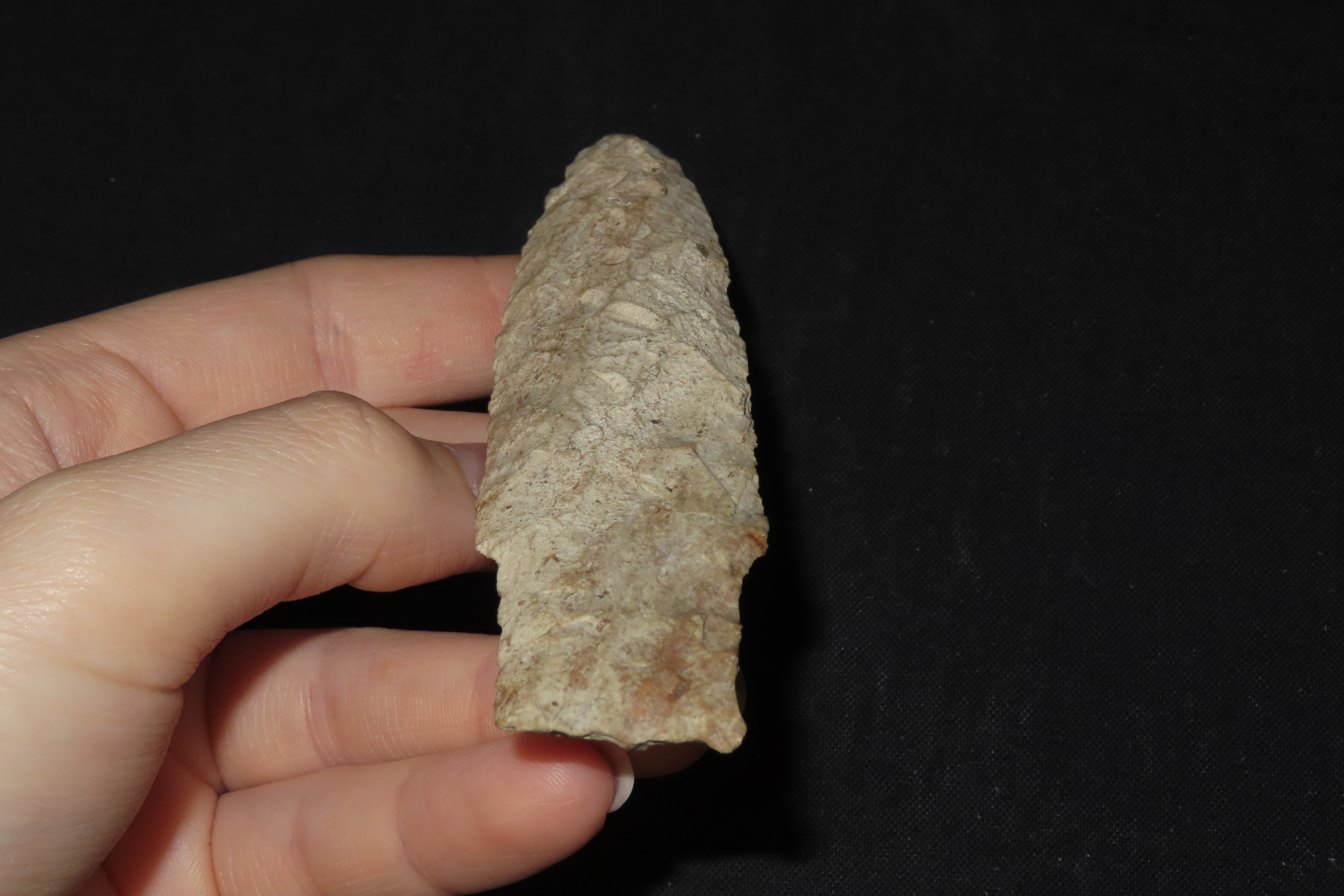 4 1/8" Square Stem Point, Jasper Co., Iowa