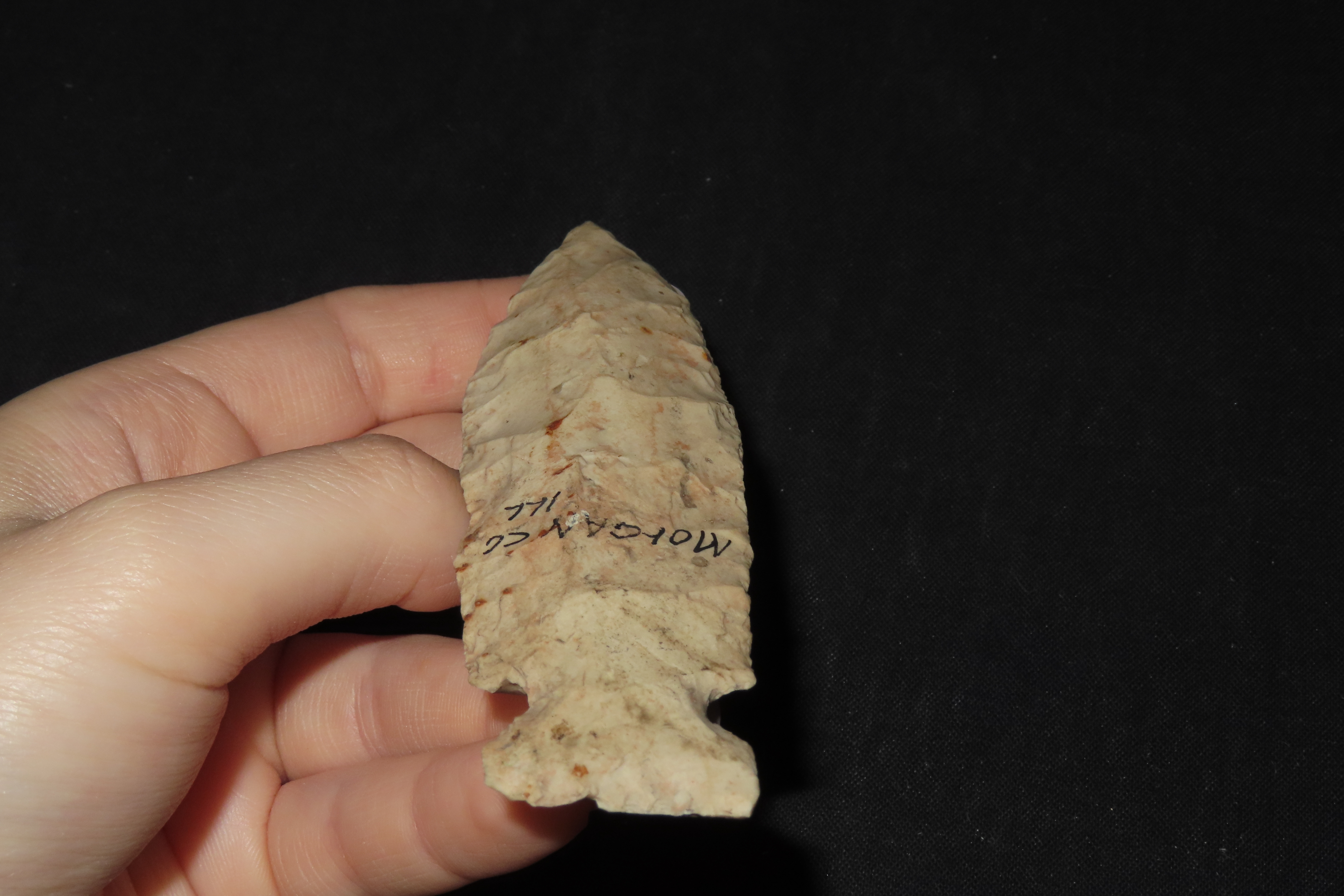 4 3/8" Graham Cave, Morgan Co., Illinois