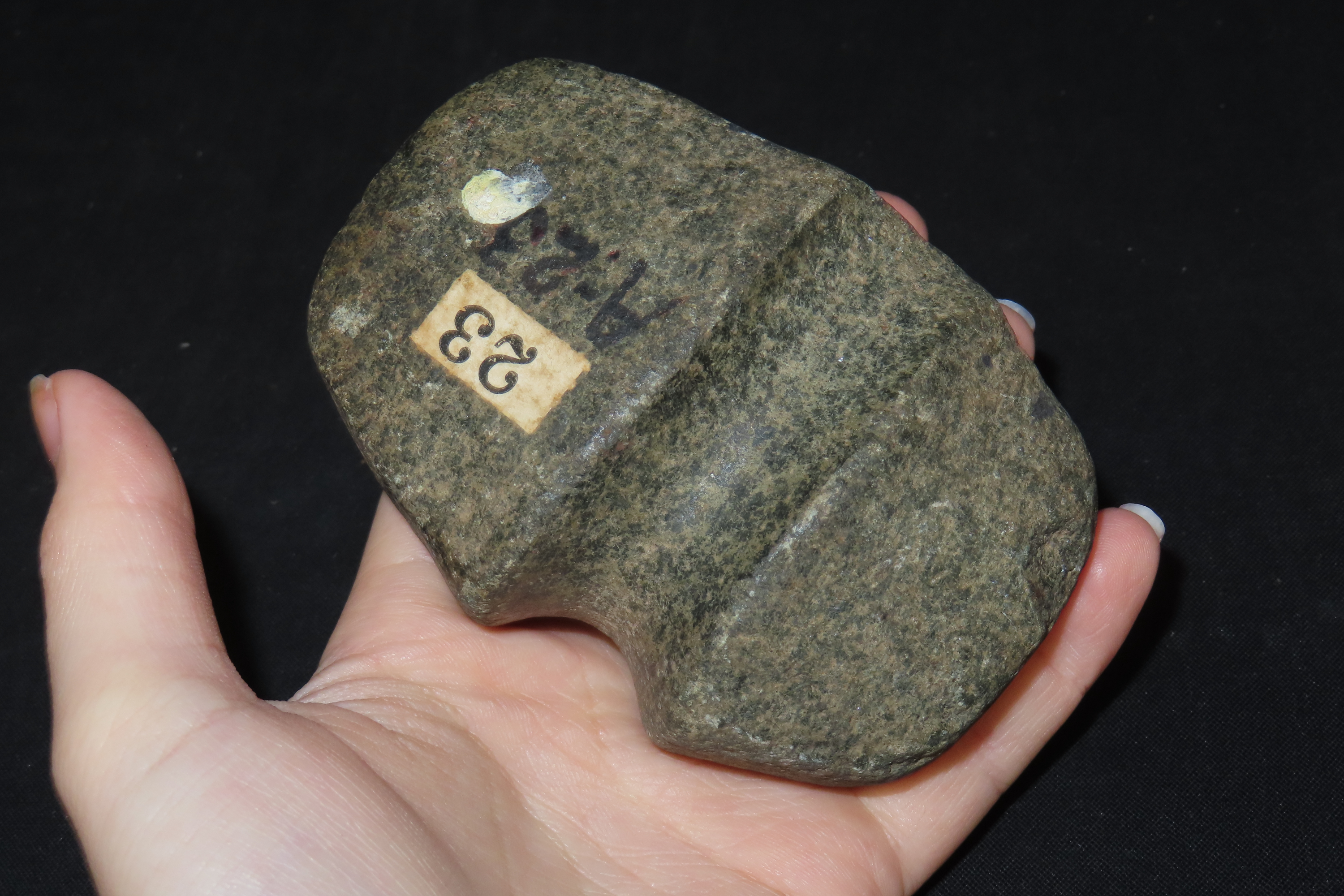 3 3/4" Three Quarter Grooved Axe, Motley & Leithoff COA, Pike Co., Missouri