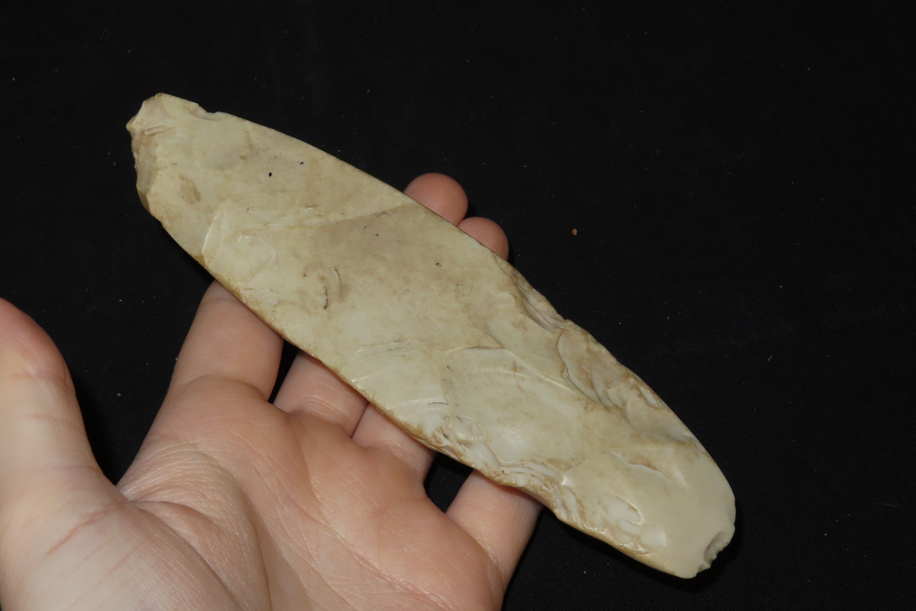 5 3/4" Polished Chisel, Pike Co., Illinois
