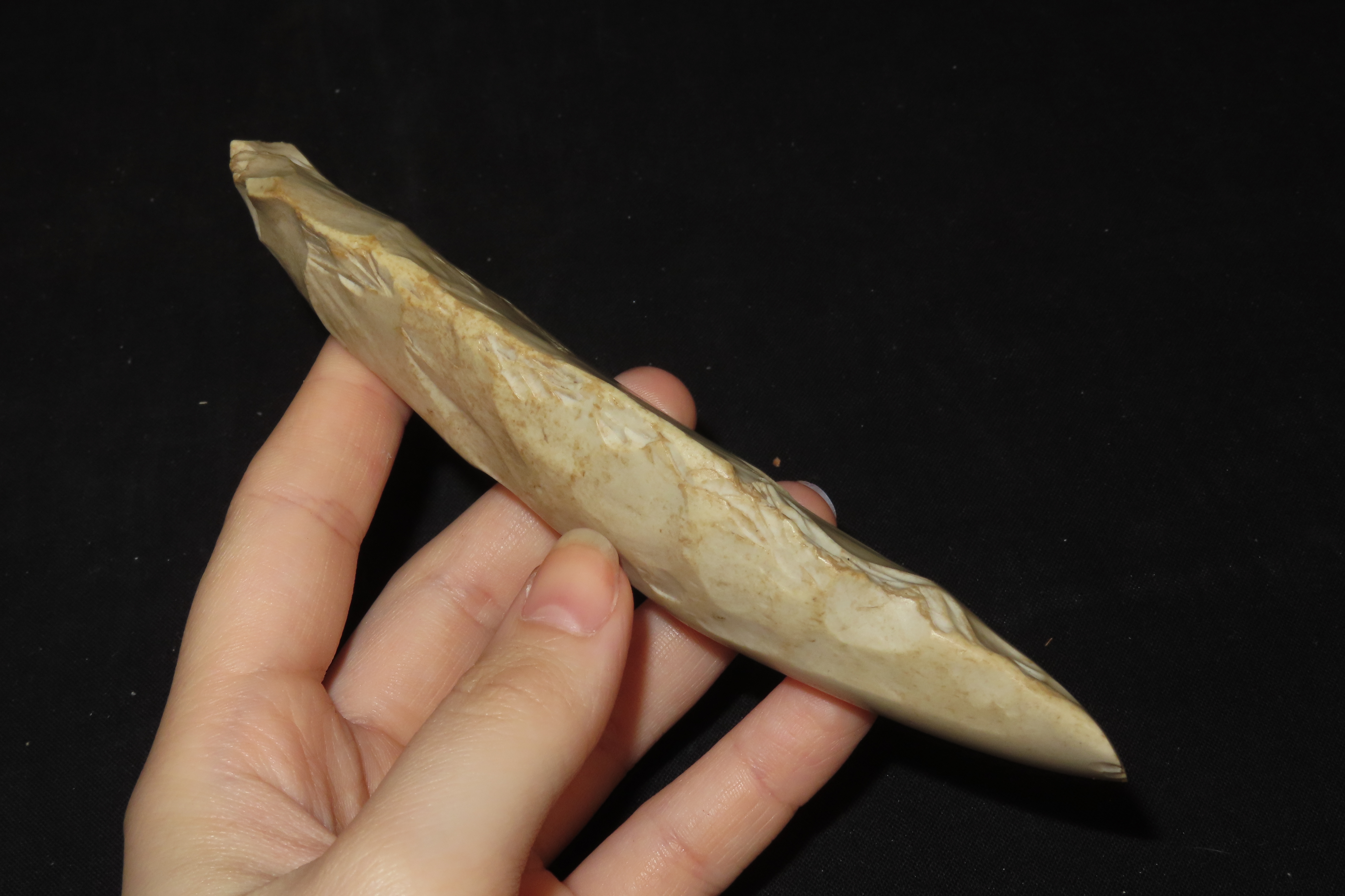 5 3/4" Polished Chisel, Pike Co., Illinois