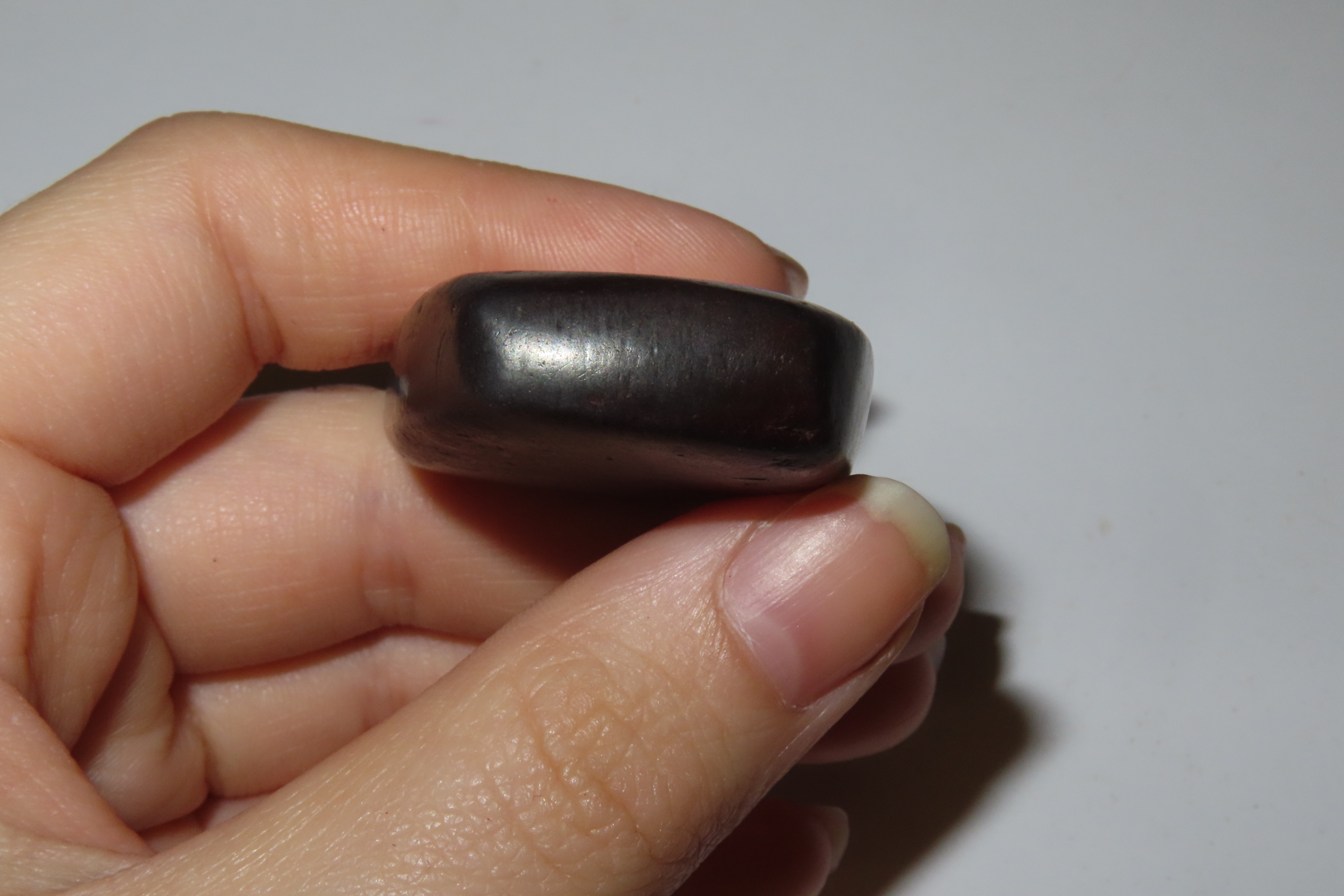 2" Polished Hematite Celt, Lincoln Co., Missouri