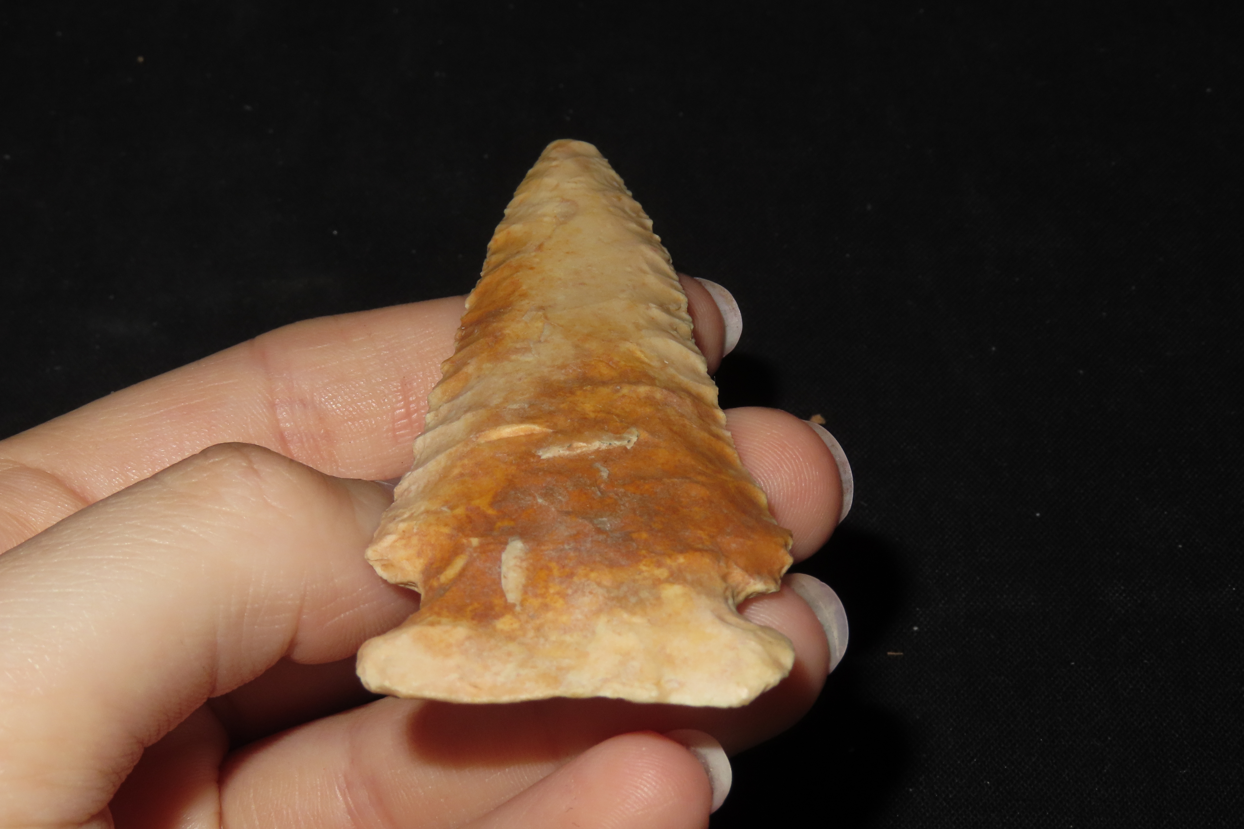 3 1/2" Creek-Stained Godar, Greene Co., Illinois