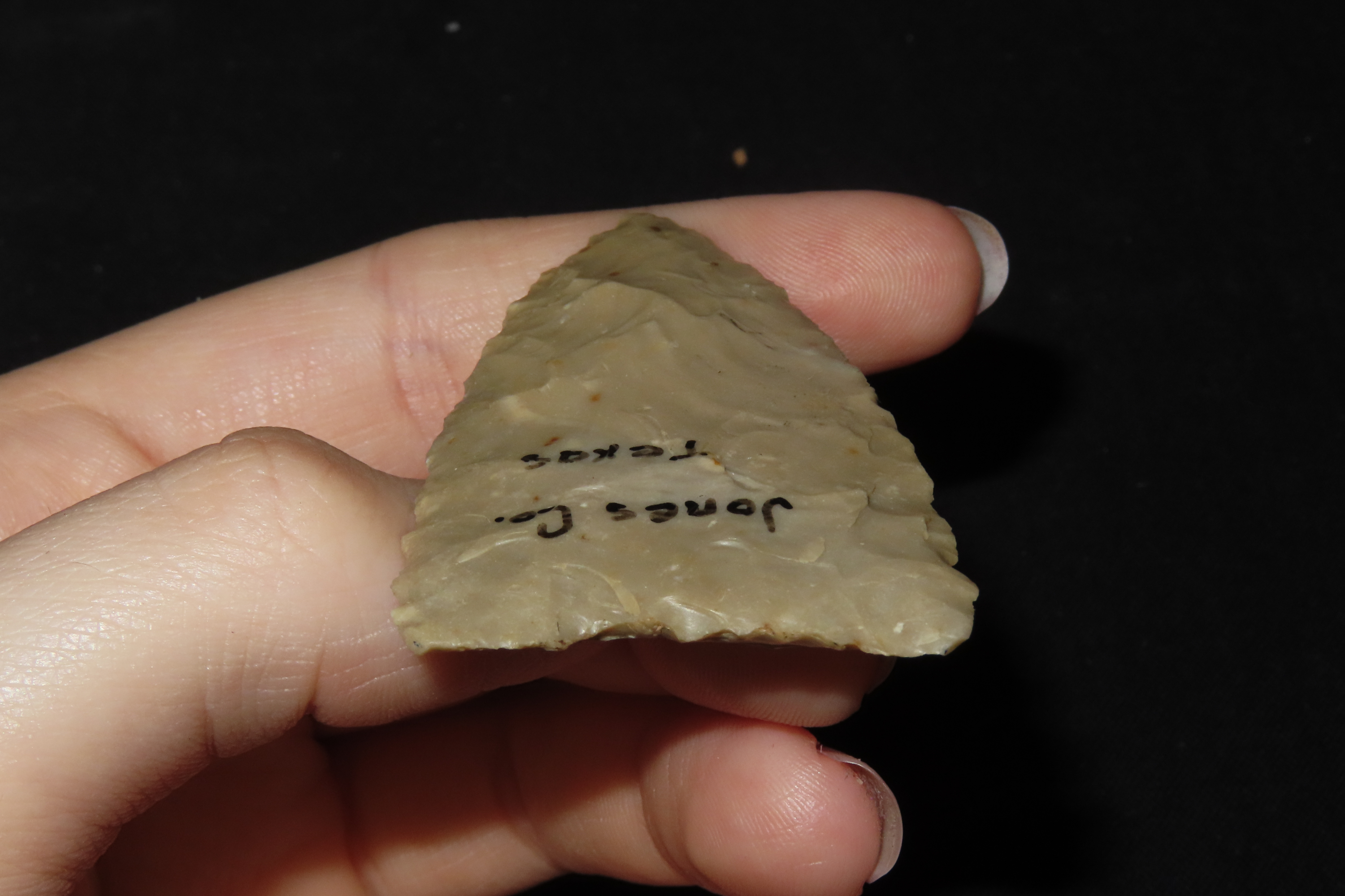 2 1/4" Friday Point, Jones Co., Texas