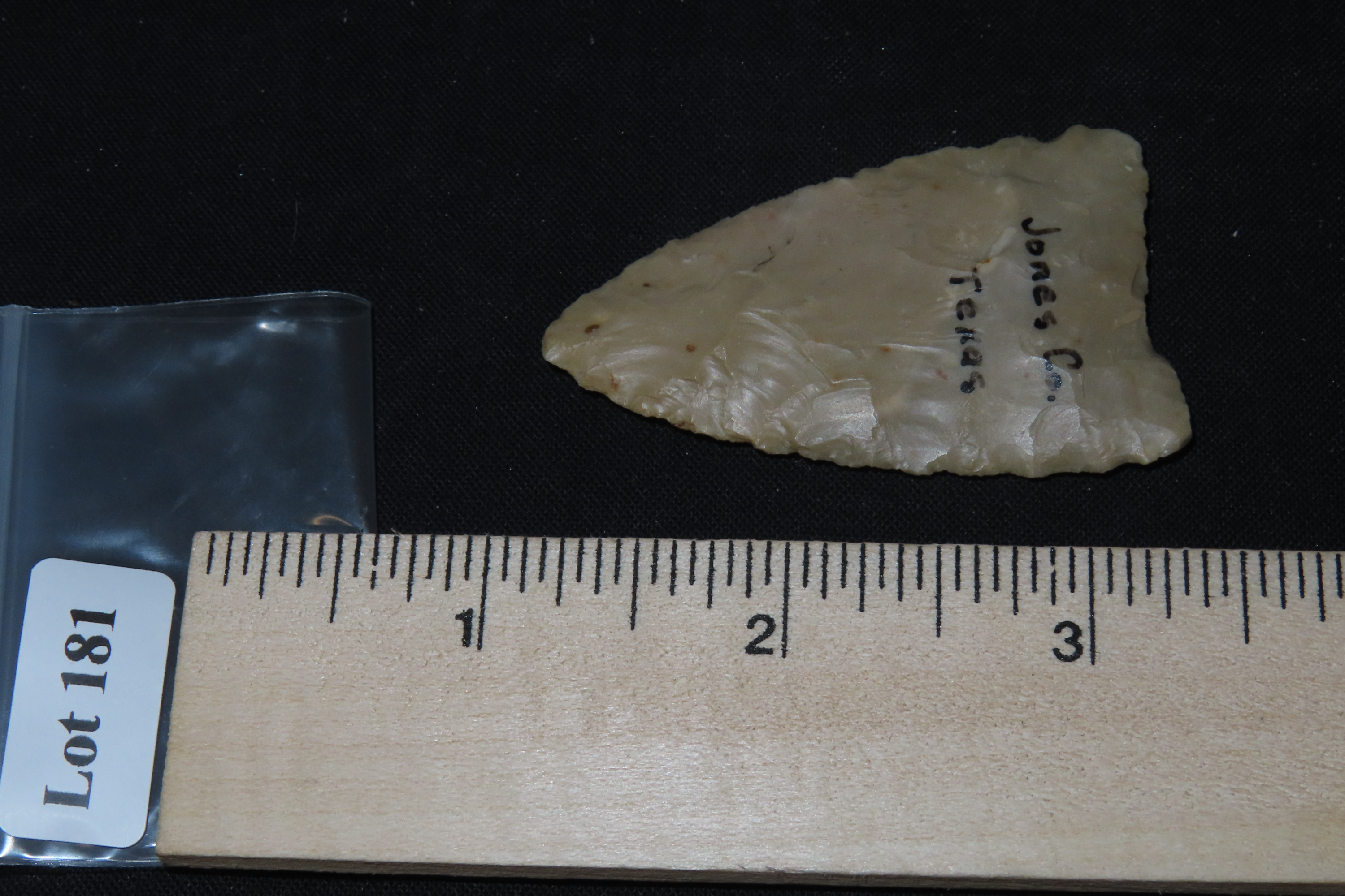 2 1/4" Friday Point, Jones Co., Texas