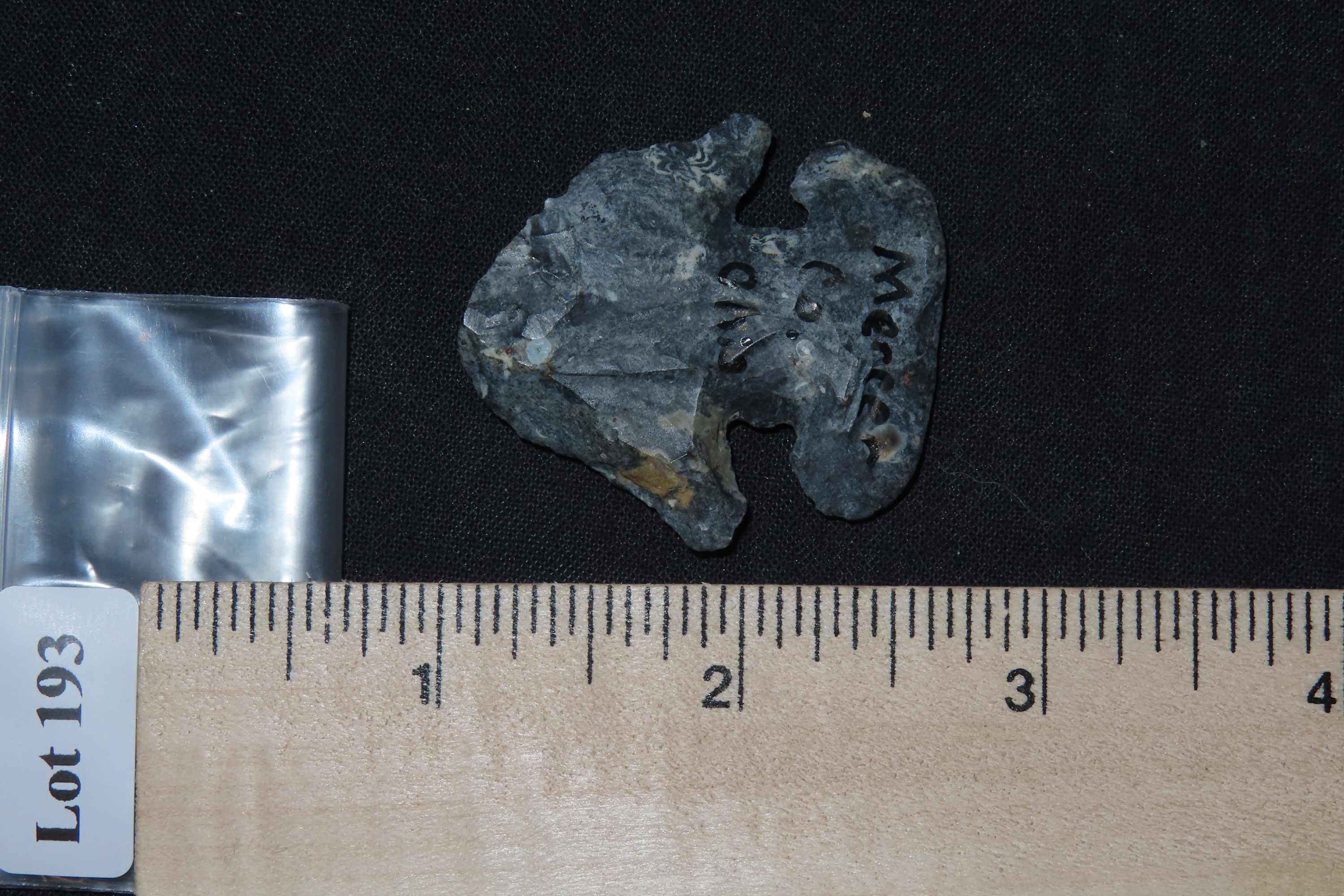 1 1/2" Thebes Blunt, Found in Ohio