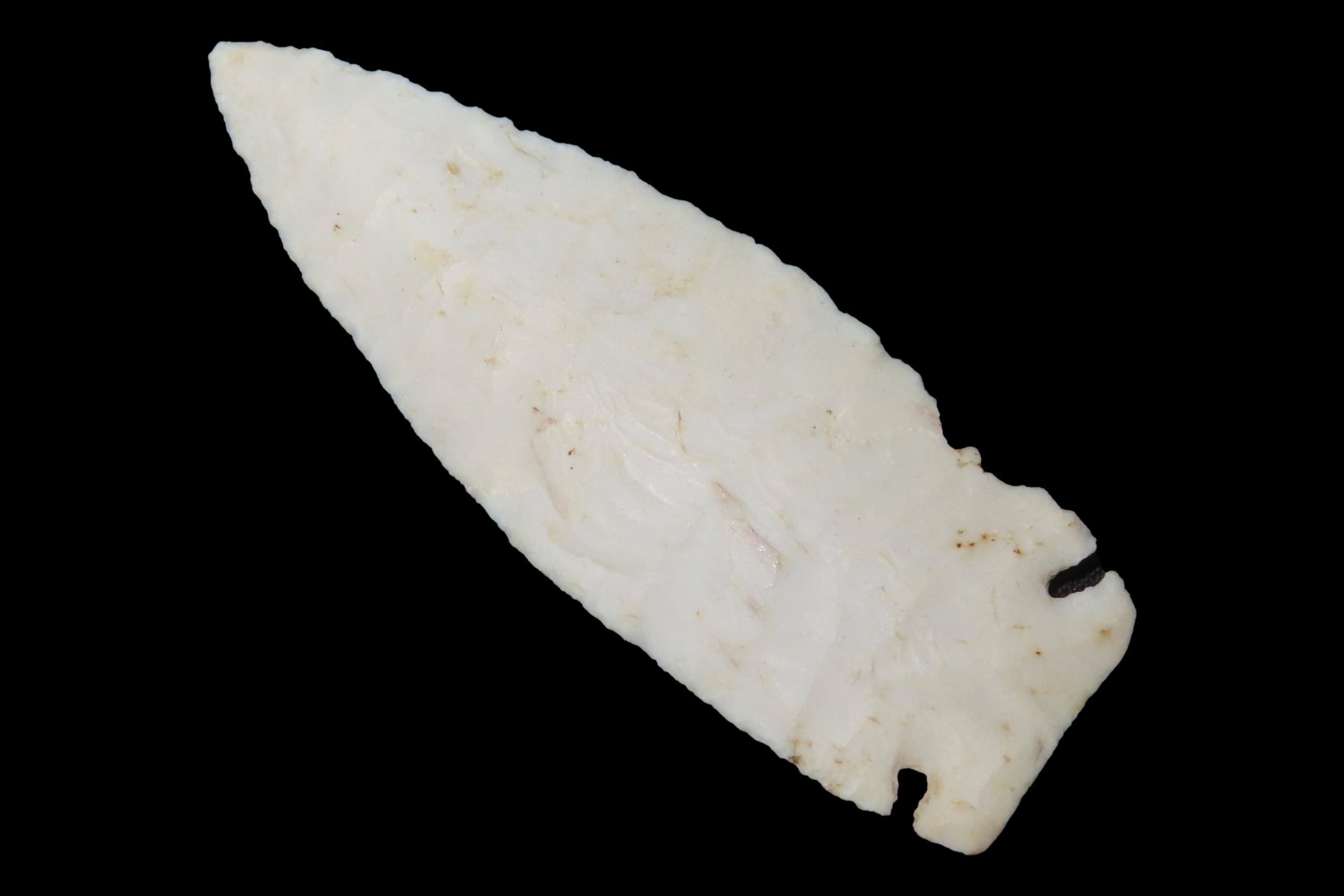3 1/4" Micro Notch Archaic Point, Jersey Co., Illinois