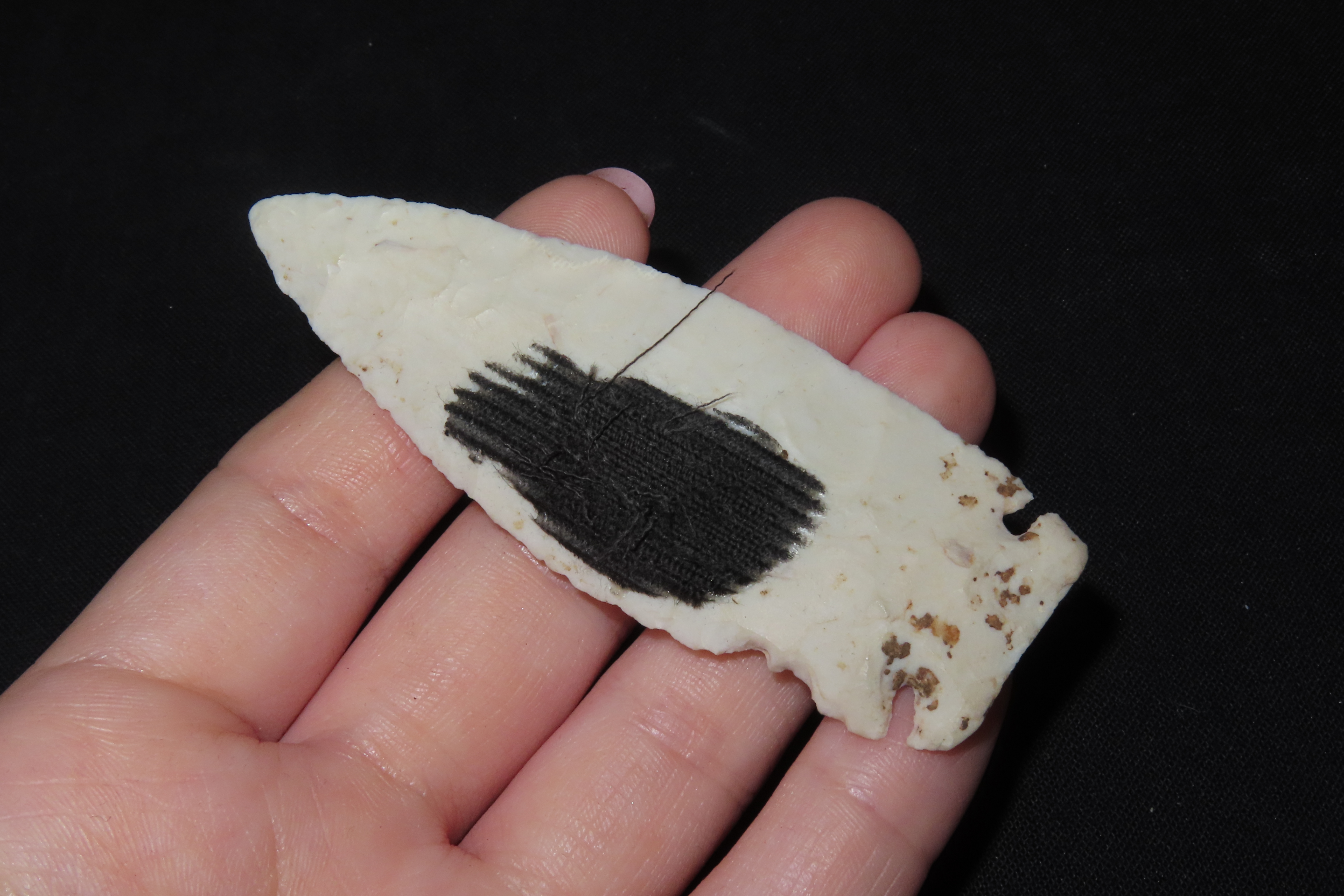 3 1/4" Micro Notch Archaic Point, Jersey Co., Illinois