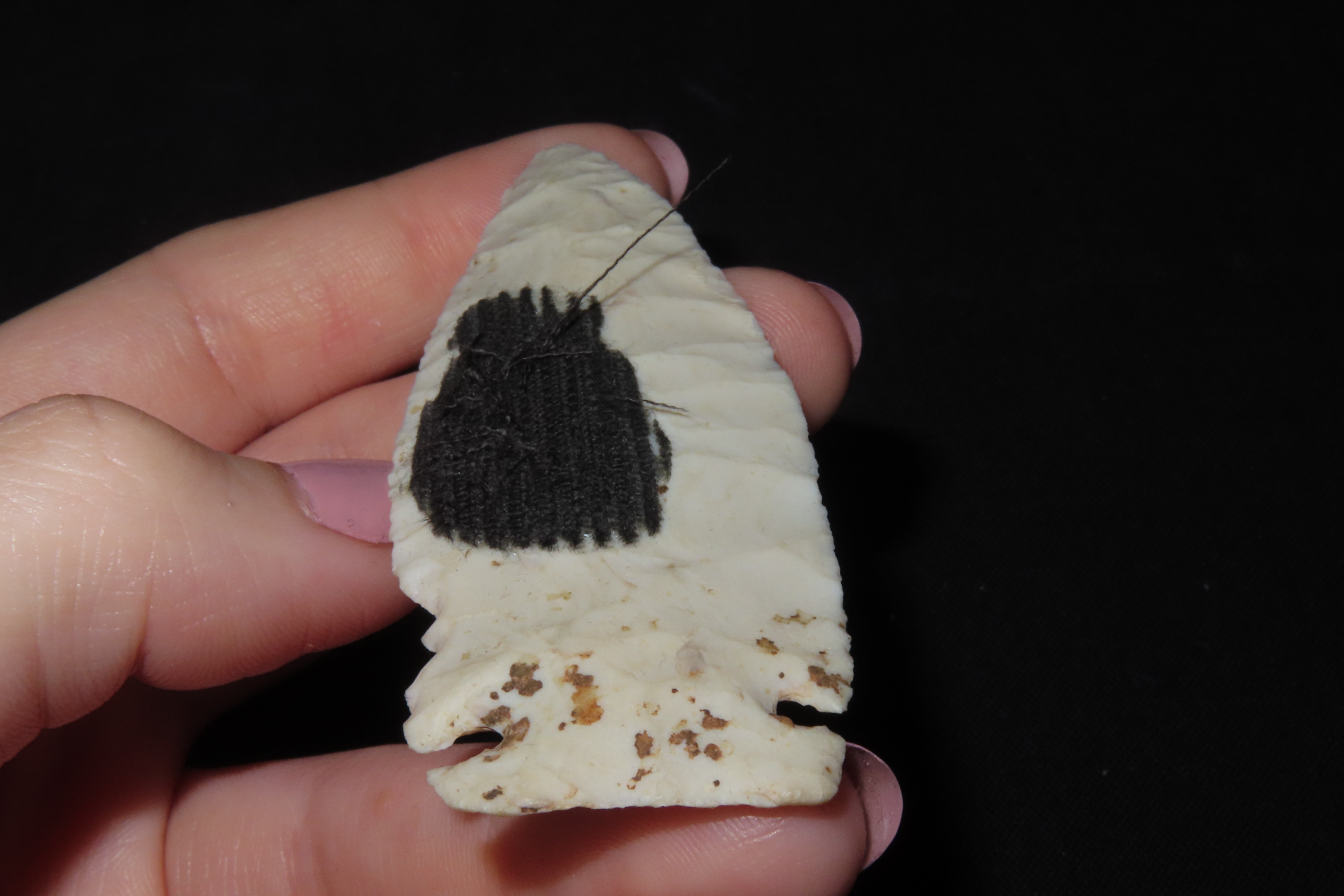 3 1/4" Micro Notch Archaic Point, Jersey Co., Illinois