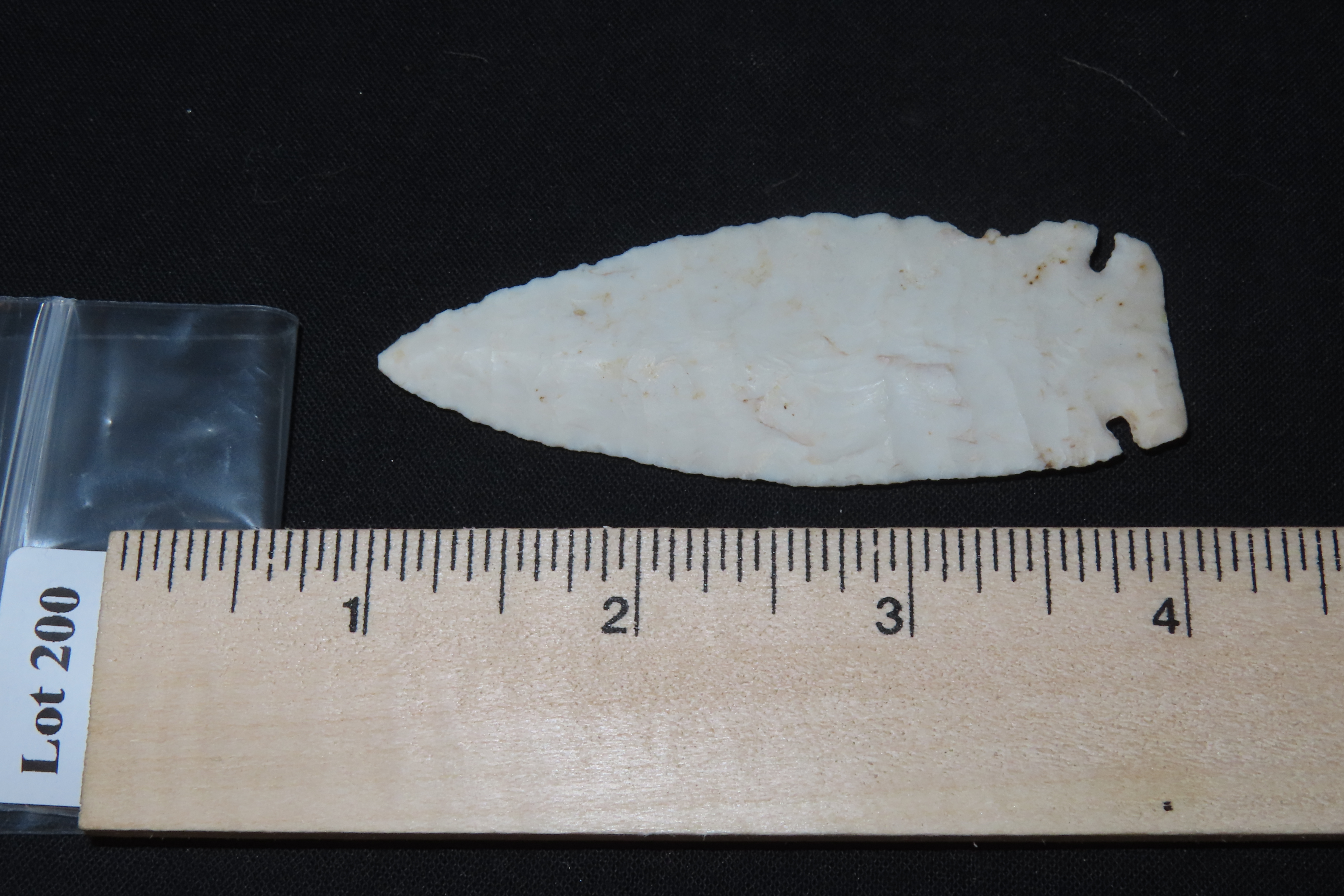 3 1/4" Micro Notch Archaic Point, Jersey Co., Illinois