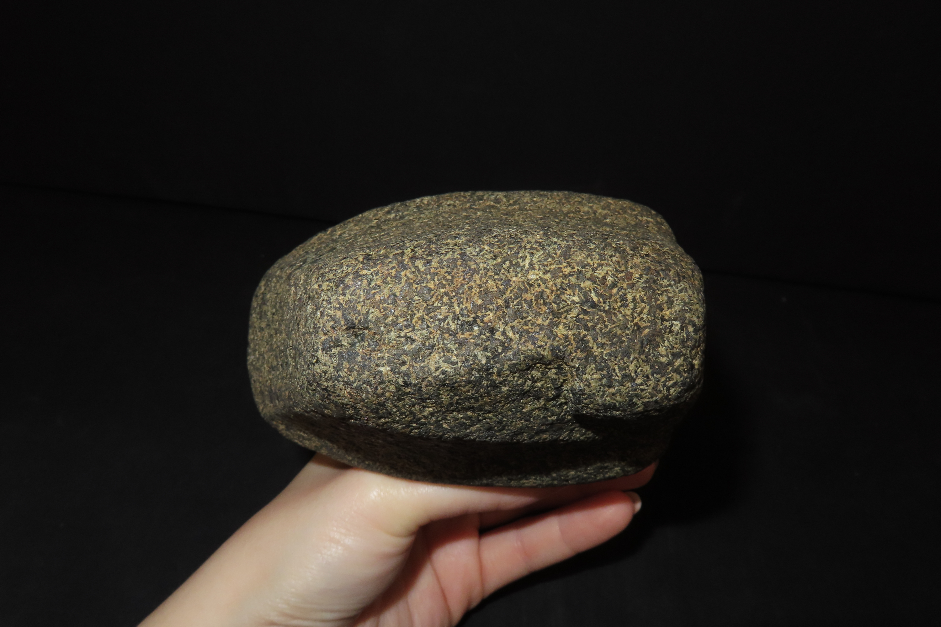 7 3/8" x 3 15/16" Three Quarter Grooved Axe, Dickey COA, Pike Co., Illinois, Pictured in Artifacts of the Midwest III, Page 185, Ex. Bruce F