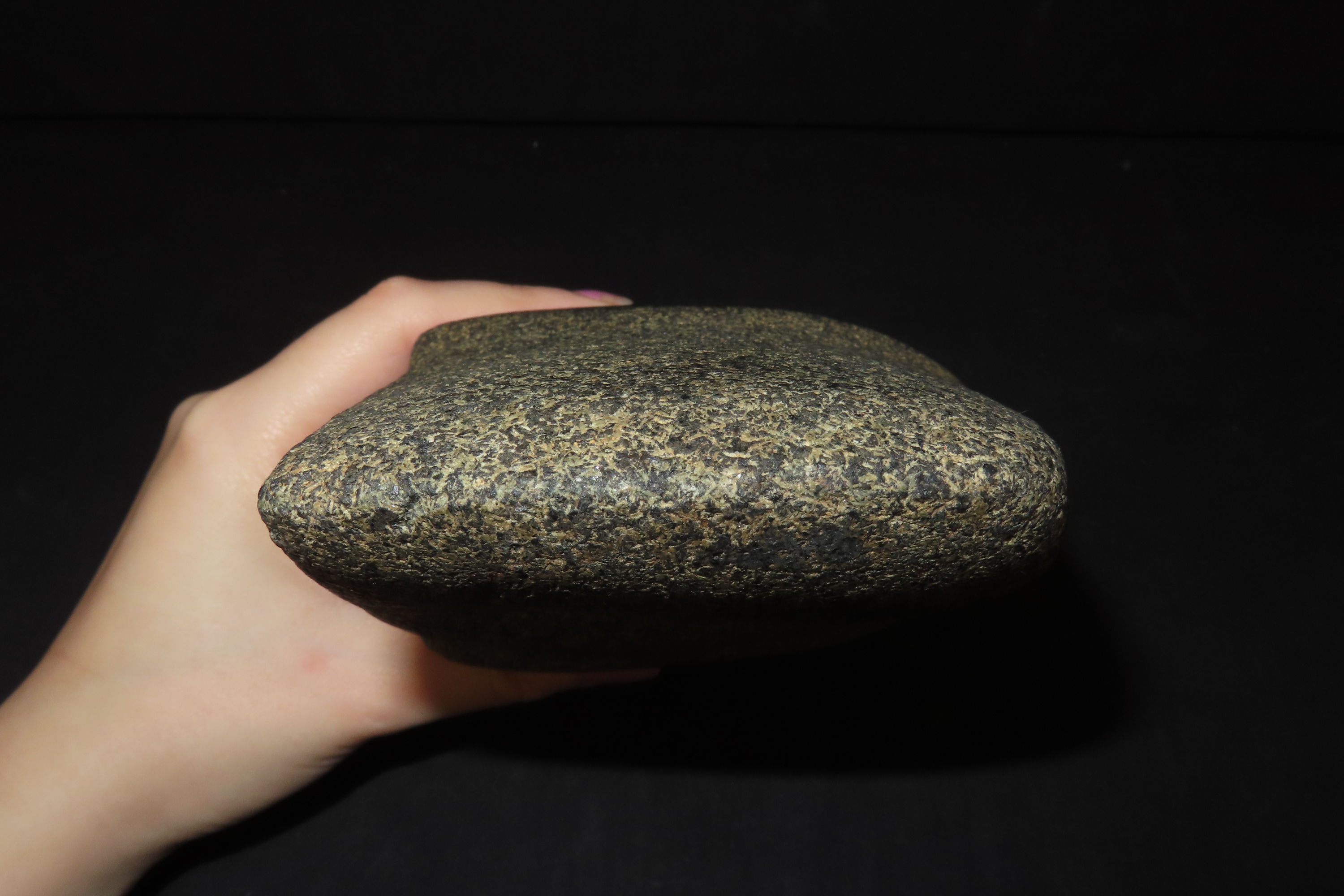 7 3/8" x 3 15/16" Three Quarter Grooved Axe, Dickey COA, Pike Co., Illinois, Pictured in Artifacts of the Midwest III, Page 185, Ex. Bruce F