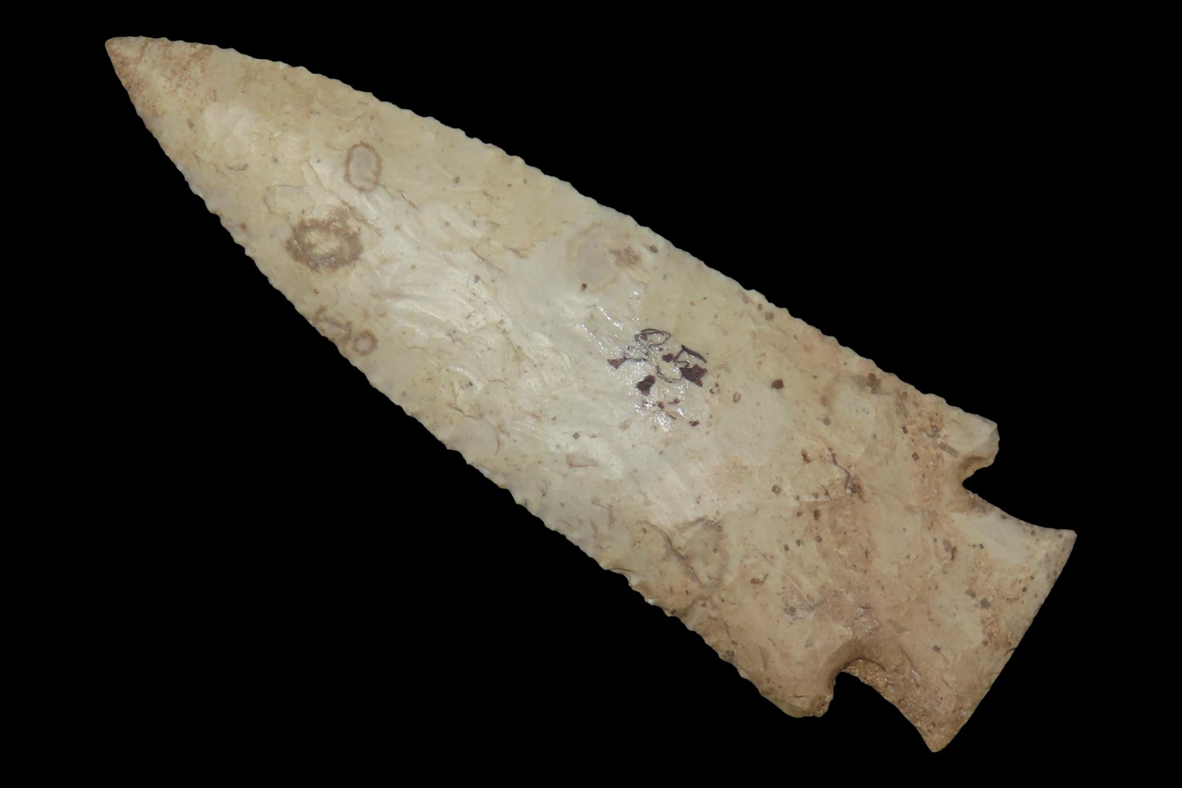 5 7/16" Hardin, Putty COA, Pike Co., Indiana, Ex. Curt Wheeler Collection, Ex. Herb Mangold Collection