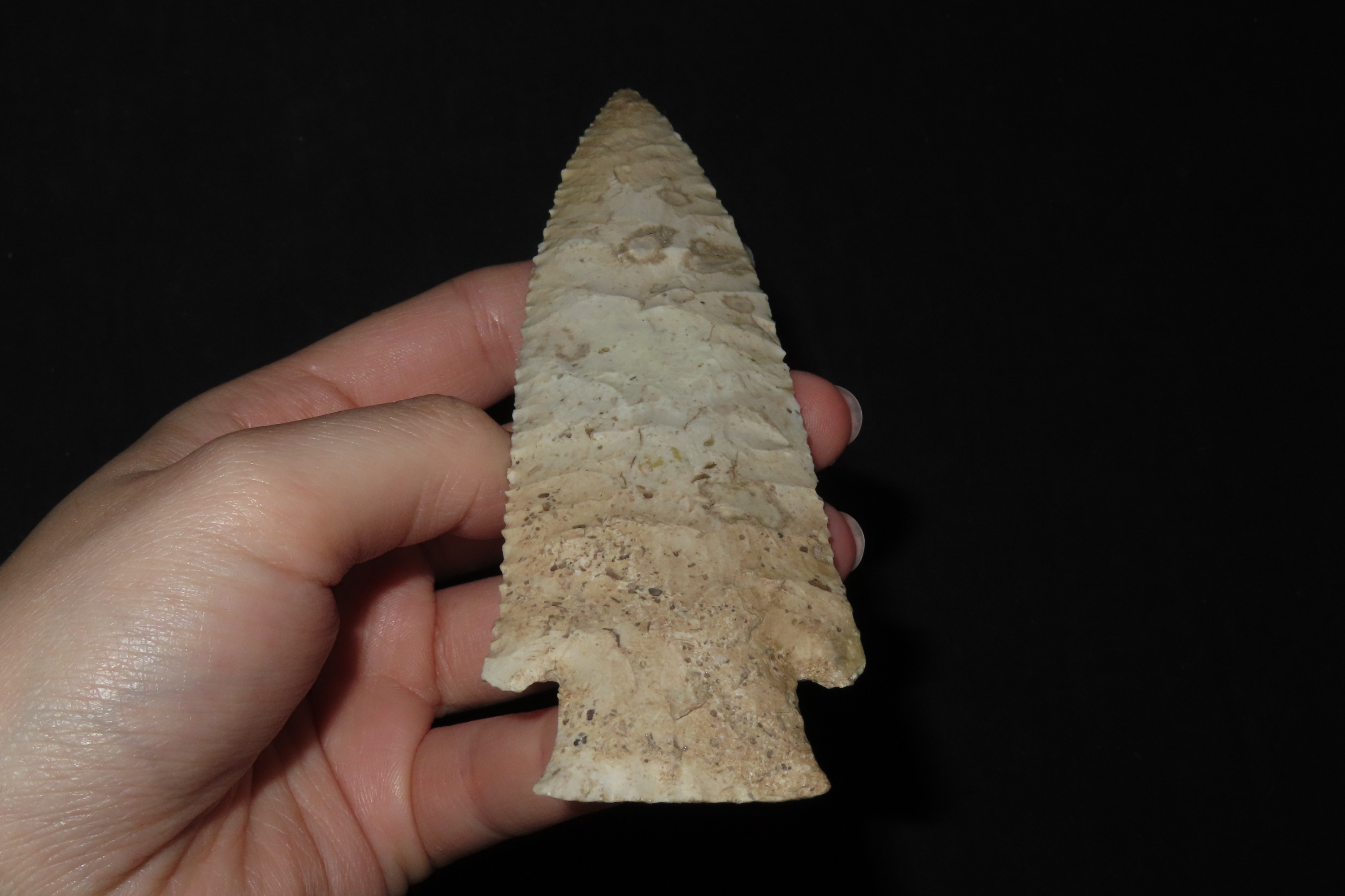5 7/16" Hardin, Putty COA, Pike Co., Indiana, Ex. Curt Wheeler Collection, Ex. Herb Mangold Collection