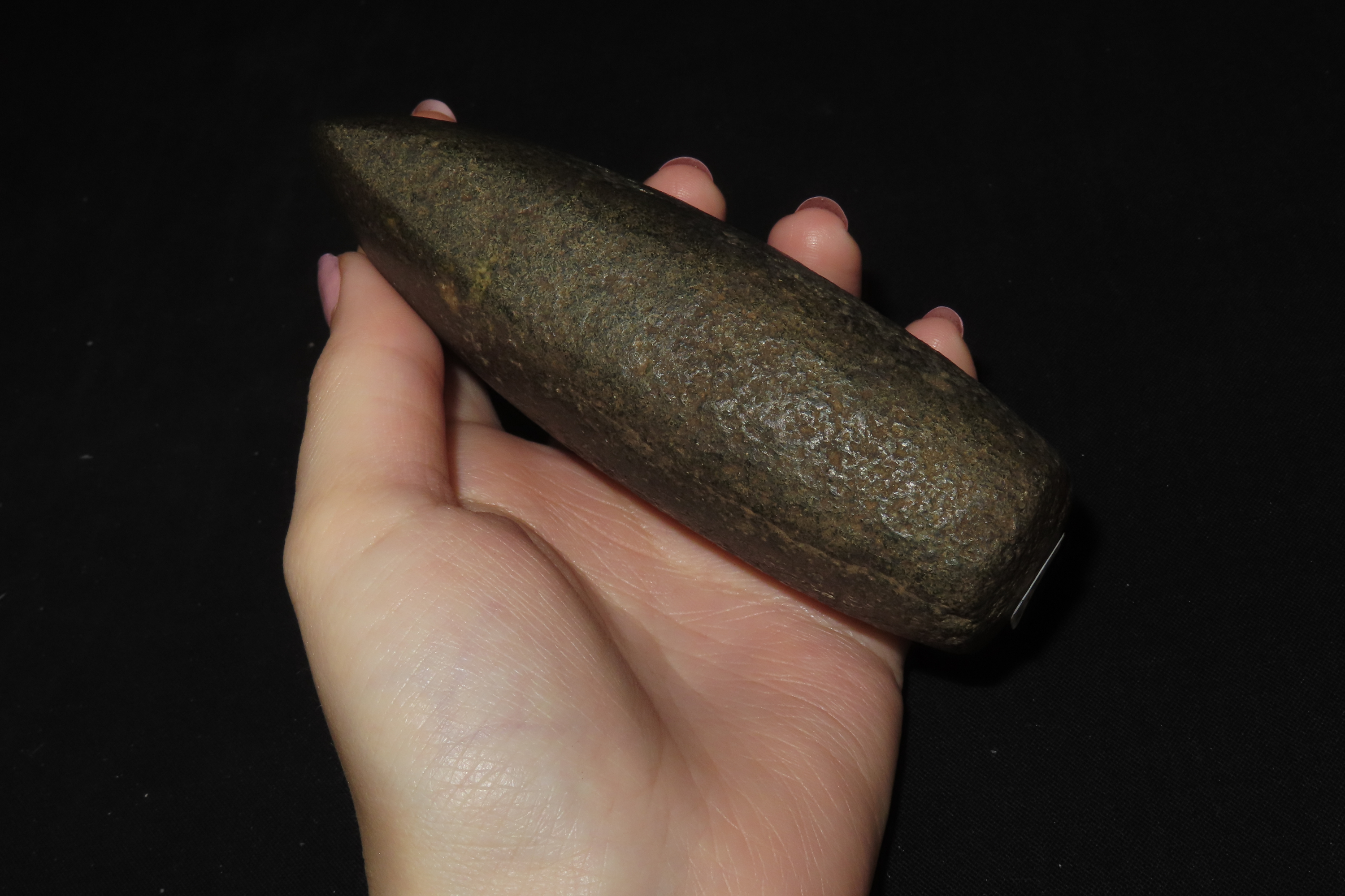 4 3/4" Flared Celt, Dickey COA, Fulton Co., Illinois, Ex. Herb Mangold Collection
