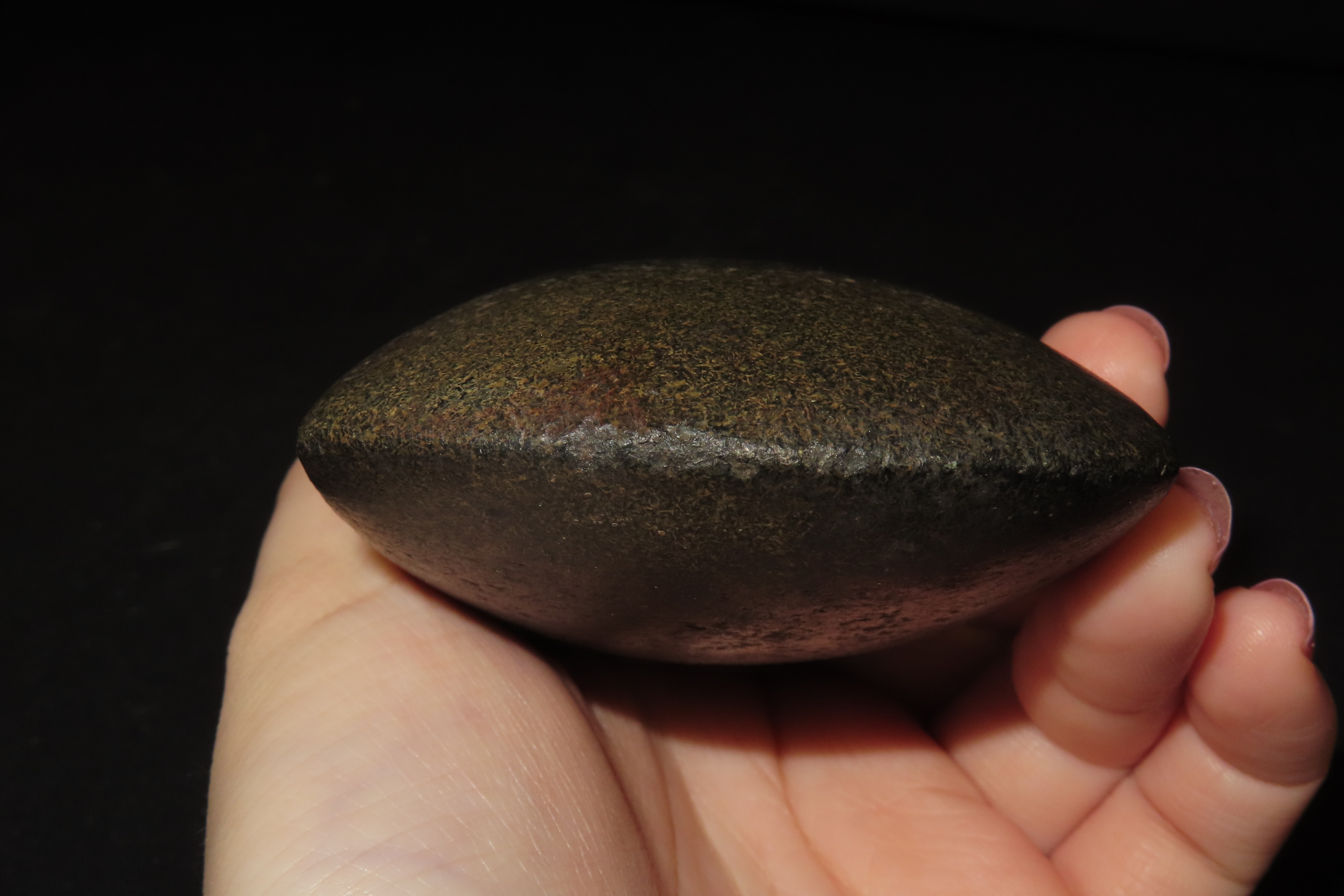 4 3/4" Flared Celt, Dickey COA, Fulton Co., Illinois, Ex. Herb Mangold Collection