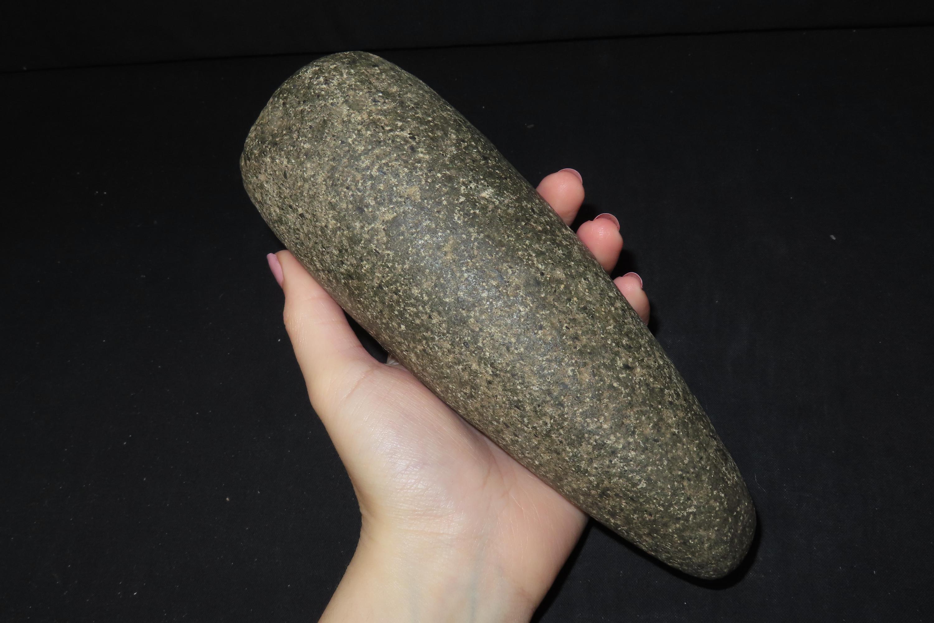 7 3/4" Pestle, Adams Co., Illinois, Ex. Herb Mangold Collection