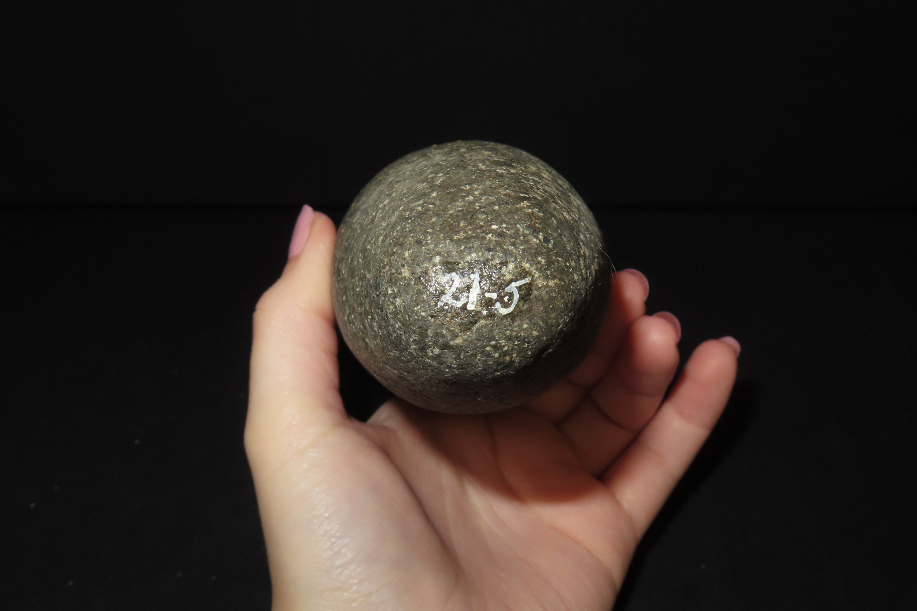 7 3/4" Pestle, Adams Co., Illinois, Ex. Herb Mangold Collection
