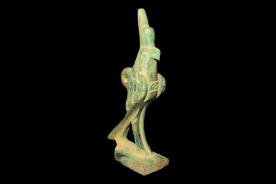 2 1/2" Egyptian Falcon Amulet, Representing the Sky God Horus, Divine Protection, Royal 