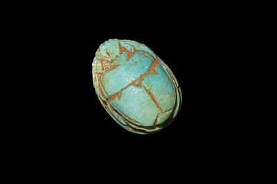 7/8" Egyptian Scarab, Representing Rebirth, Regeneration, and Protection