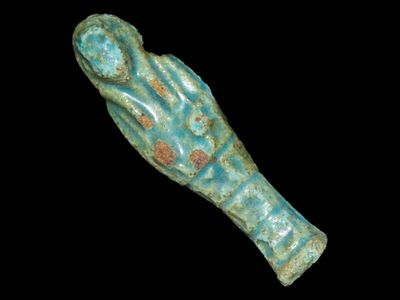 2" Ushabti / Shabti Pendant, Egypt, Circa 664-332 BCE