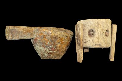 14 5/8" Wooden Bowl with Handle, Africa