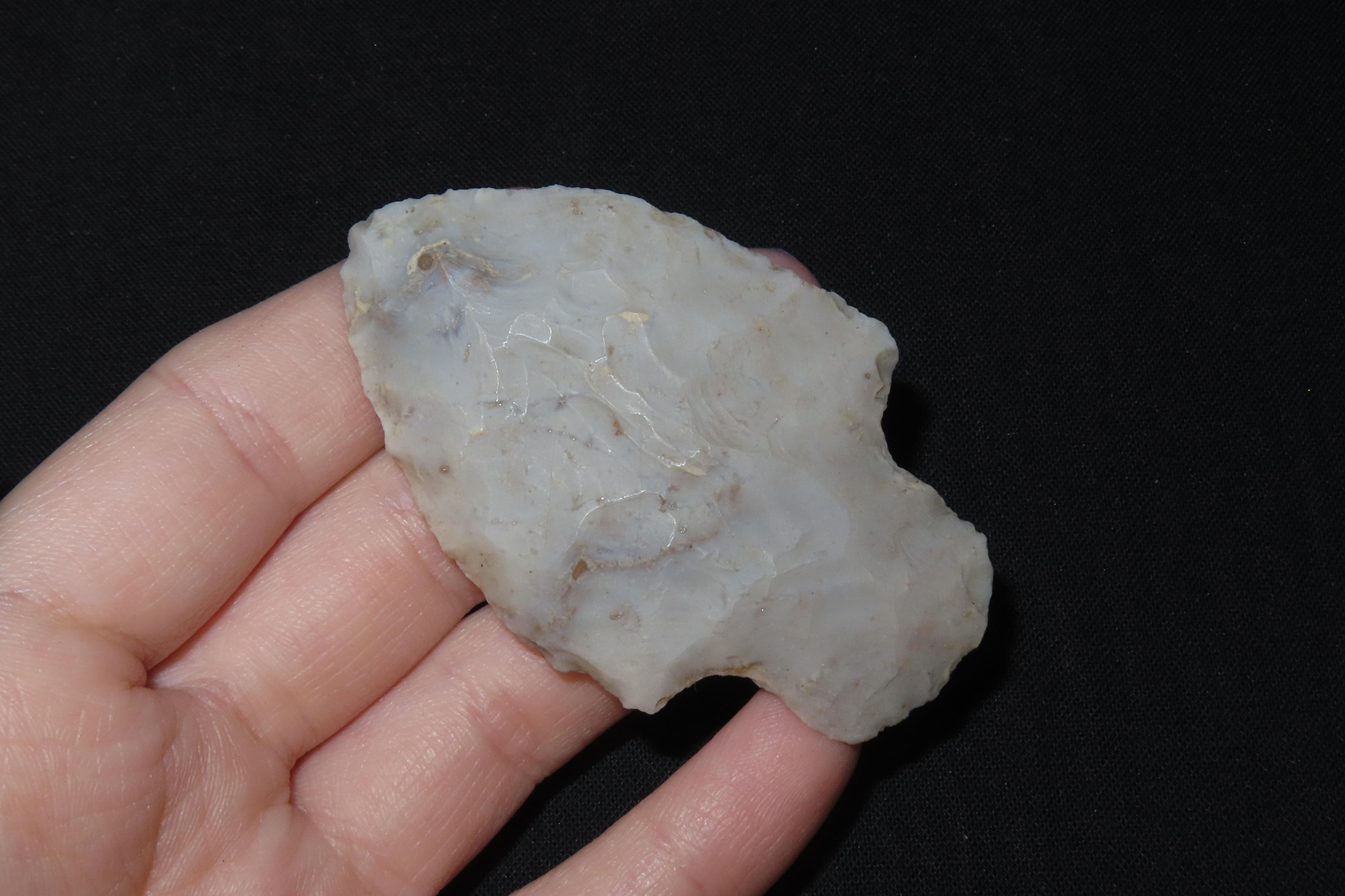 2 5/8" Flint Ridge Adena, Central Ohio, Ex. Jim Bennett Auction