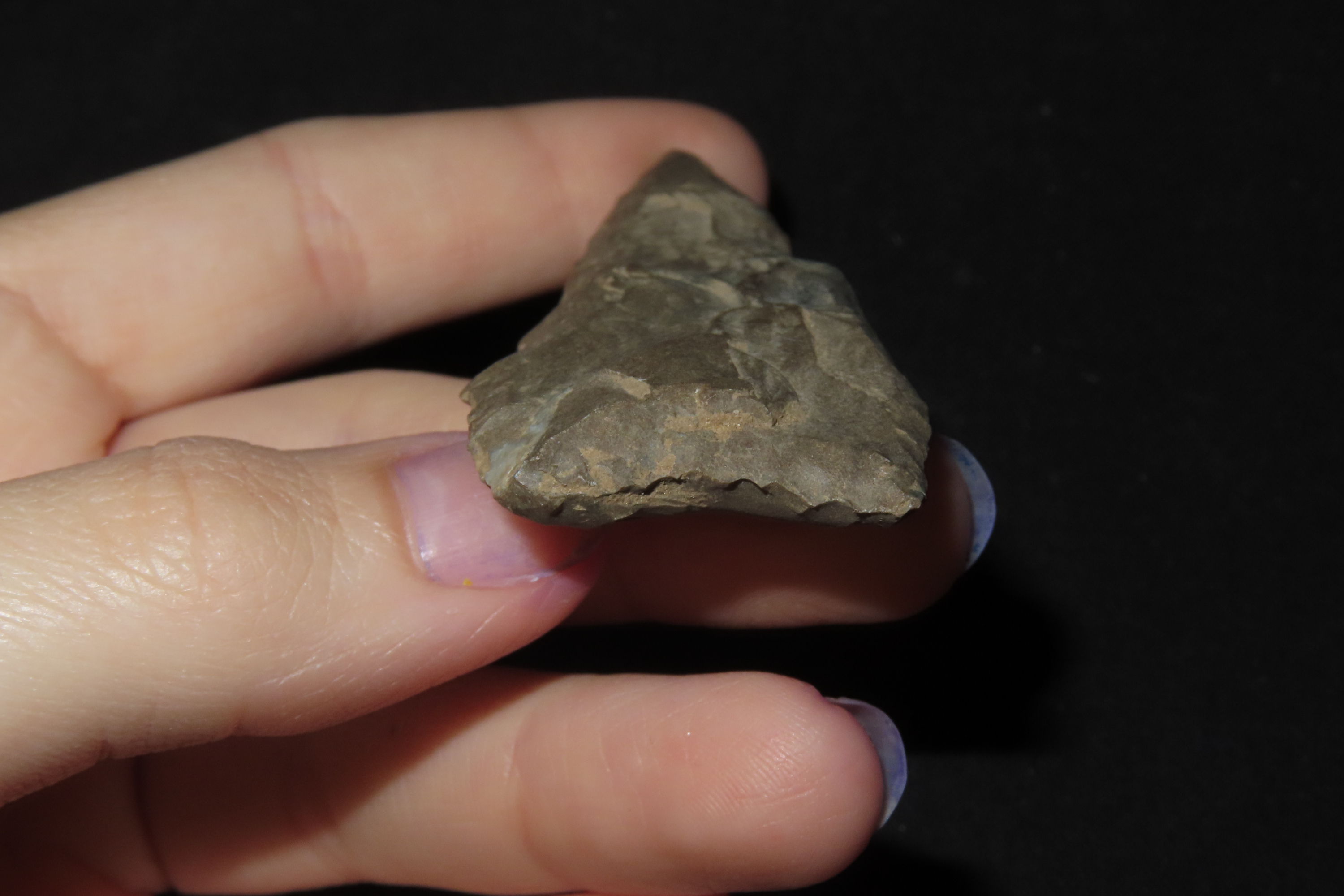 3" Transitional Point, Harpeth River Flaking, Central Tennessee