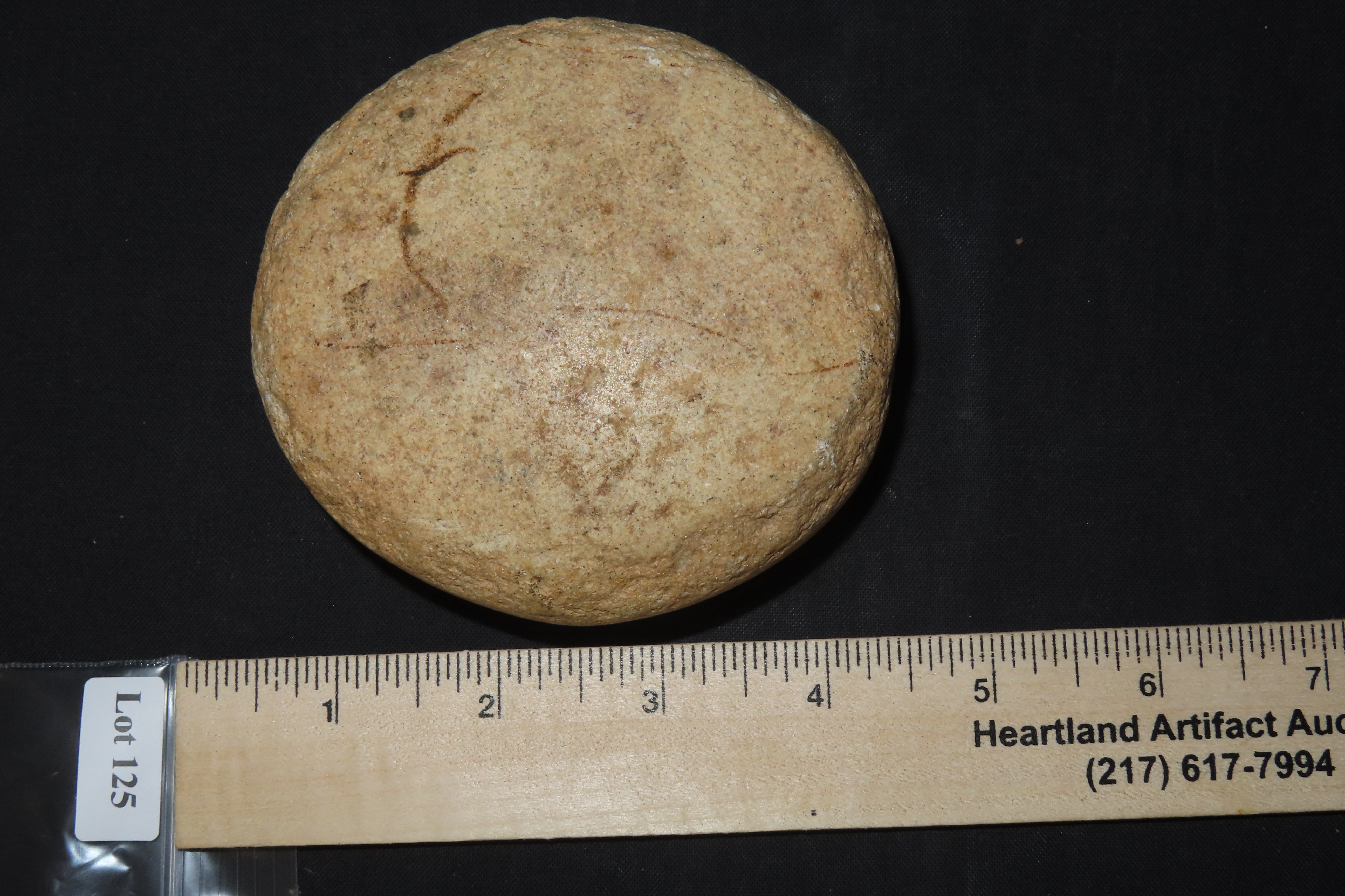 3 3/4" Discoidal, Missouri Bootheel, Great Polish, Ex. George Robertson