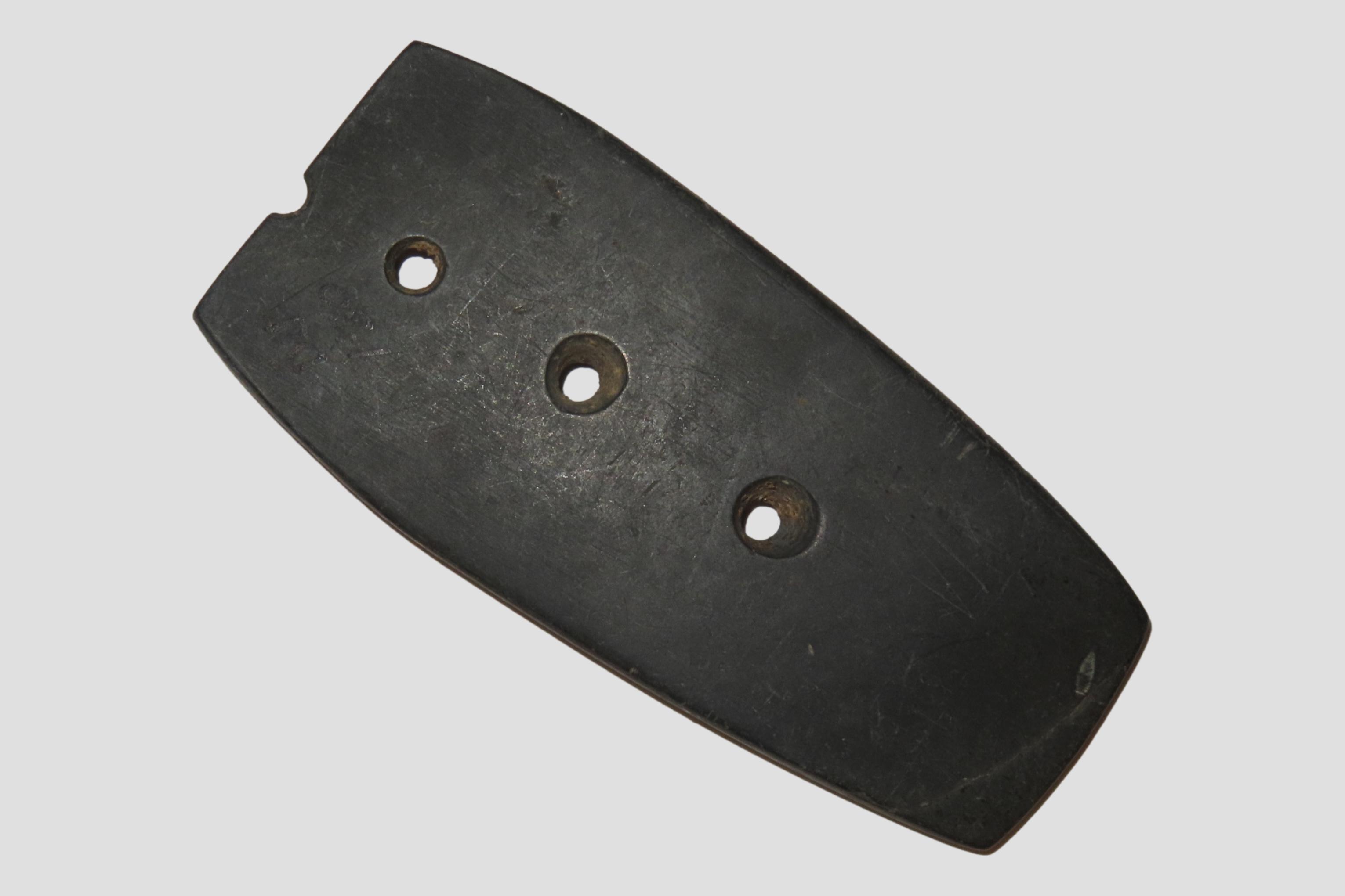 3 3/8" Multiple-Hole Gorget, North Carolina